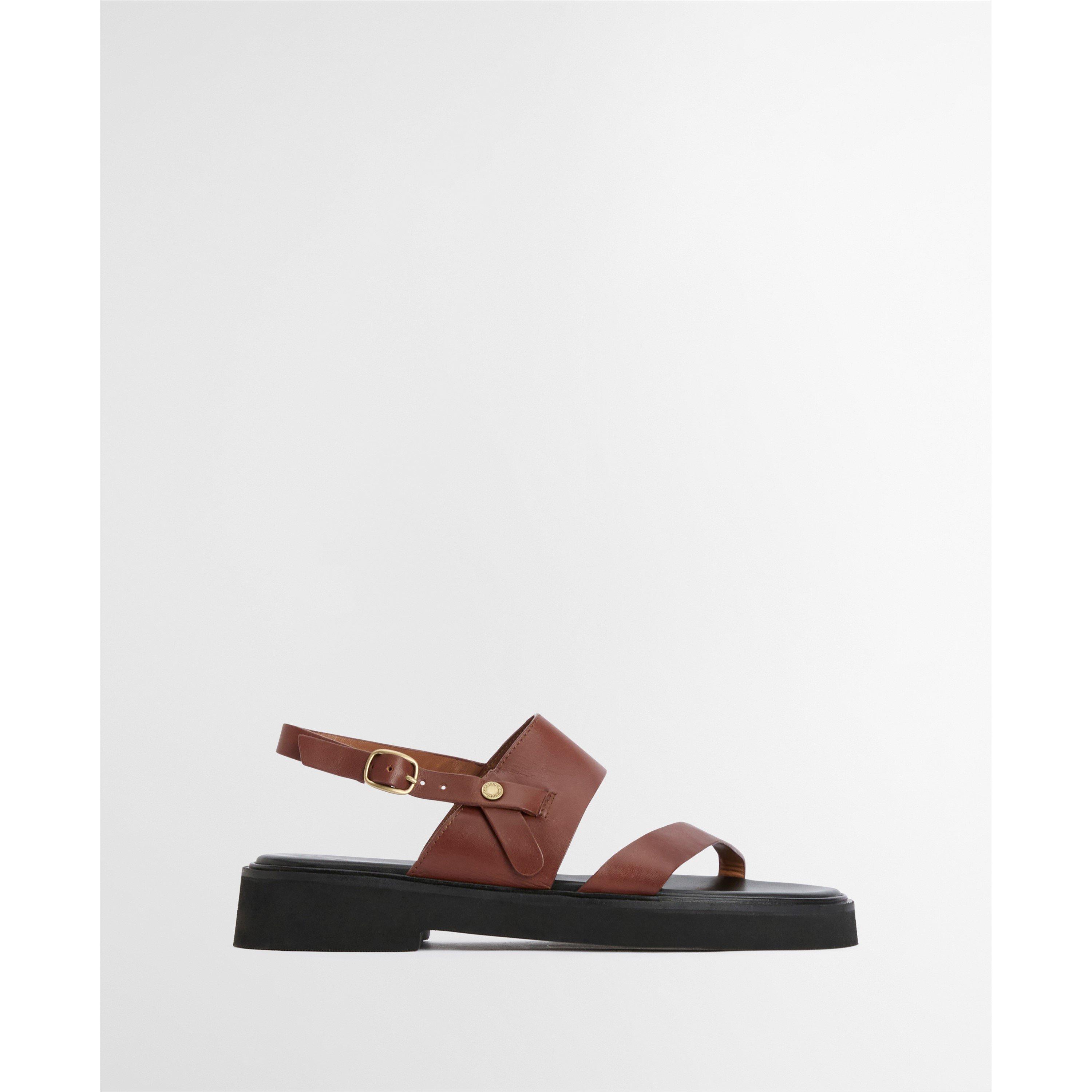 Brown - Barbour - Women's Flatform Sandals - 1