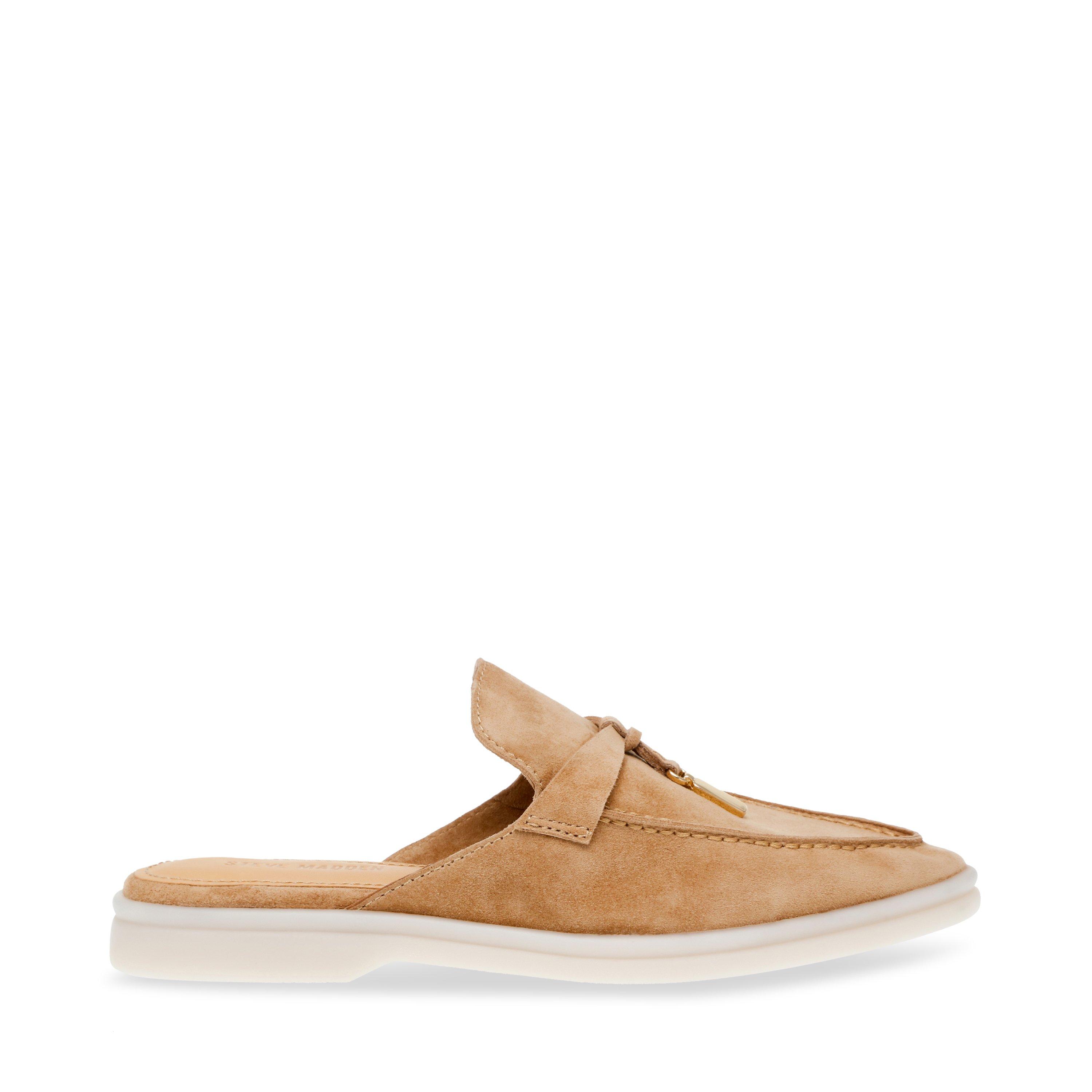 Steve Madden Women's Flat Mules - Taupe - 7 (40)