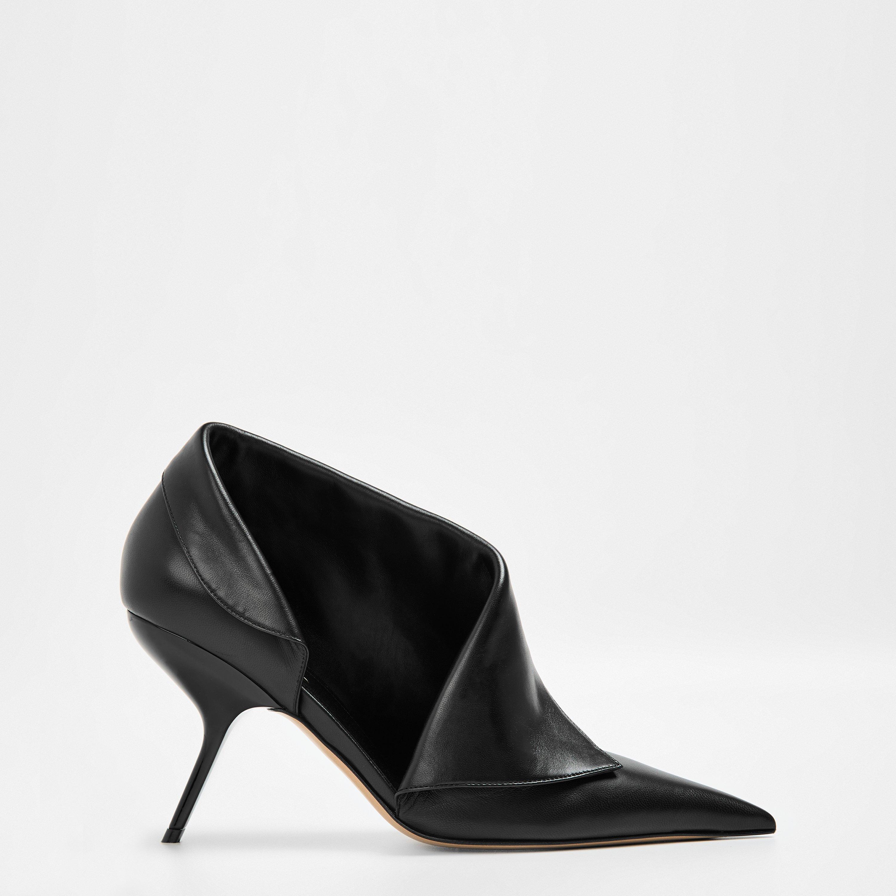 Nero - Ferragamo - Womens Eva 85 Stiletto Pumps - 1