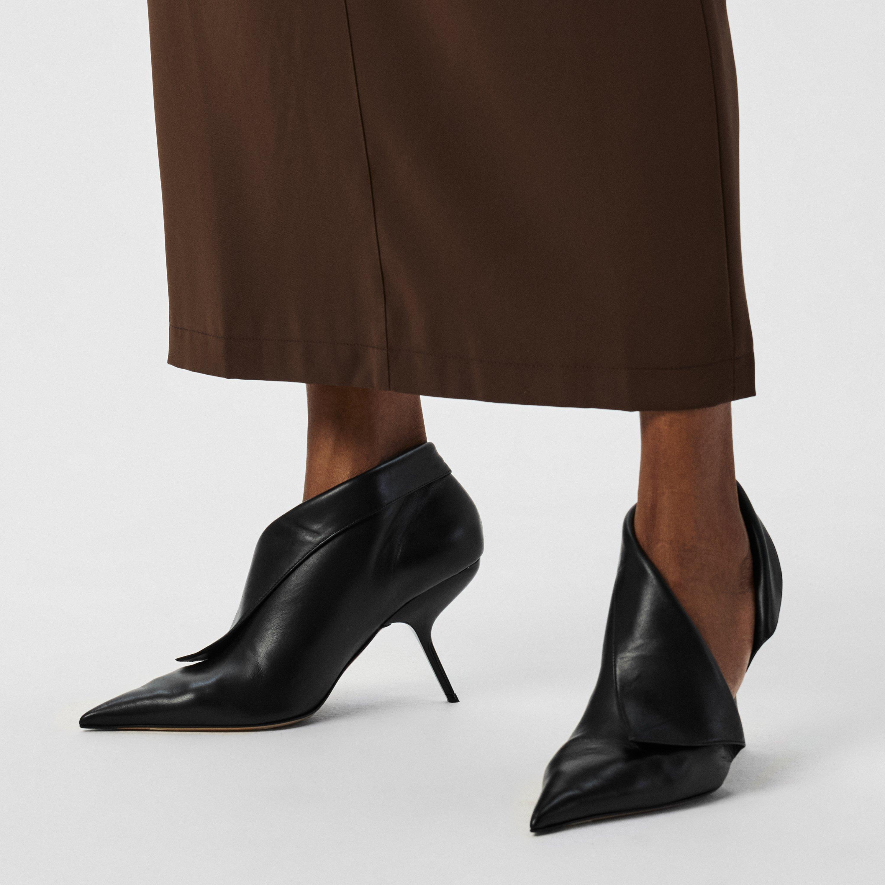 Nero - Ferragamo - Womens Eva 85 Stiletto Pumps - 3