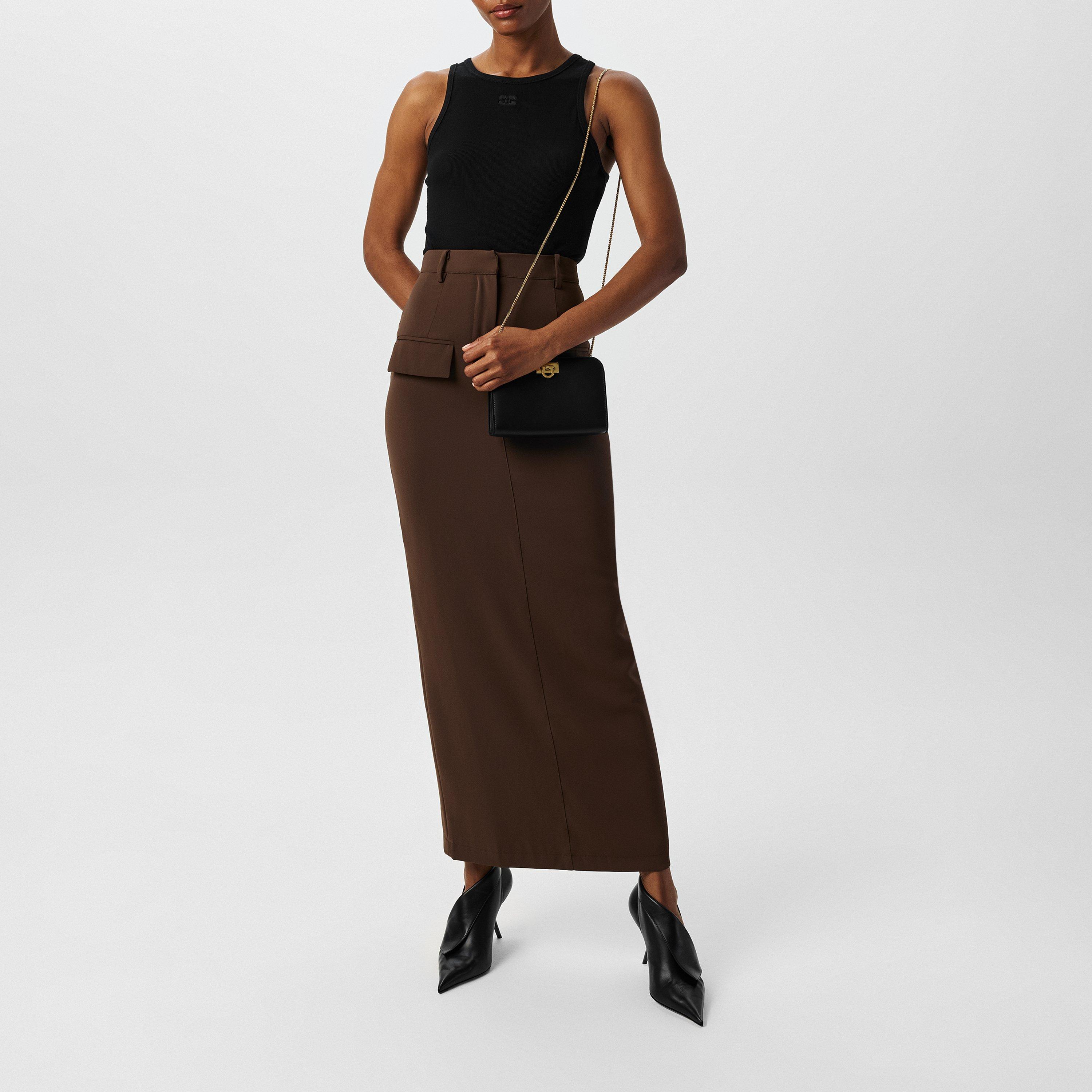 Nero - Ferragamo - Womens Eva 85 Stiletto Pumps - 6