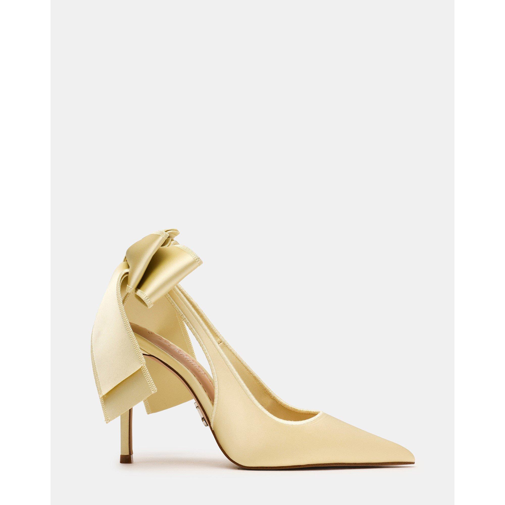 Steve Madden Women's Stiletto Court Shoes - Butter Yellow - 7 (40)