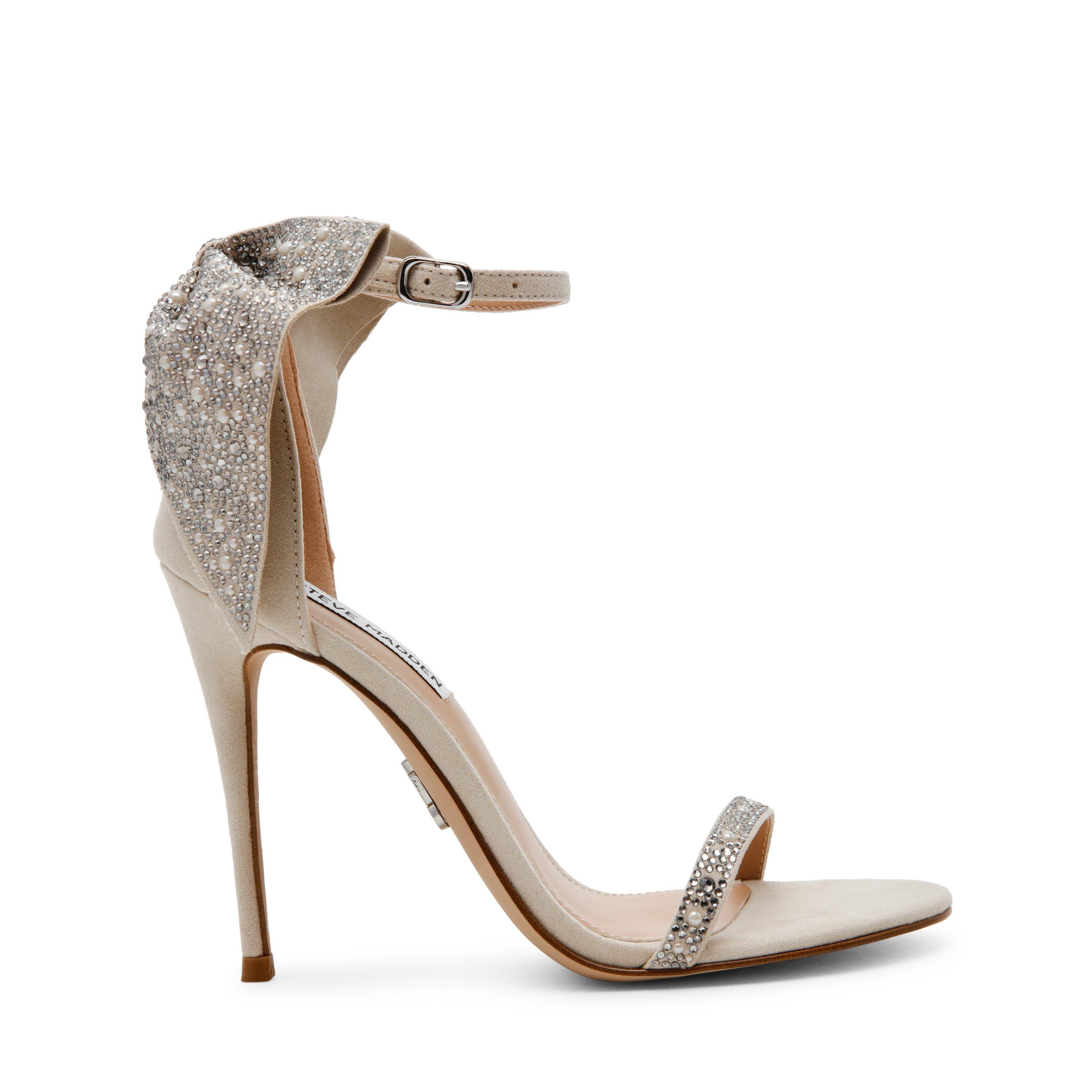 Steve Madden Women's Heeled Sandals - Pearl  - 7 (40)