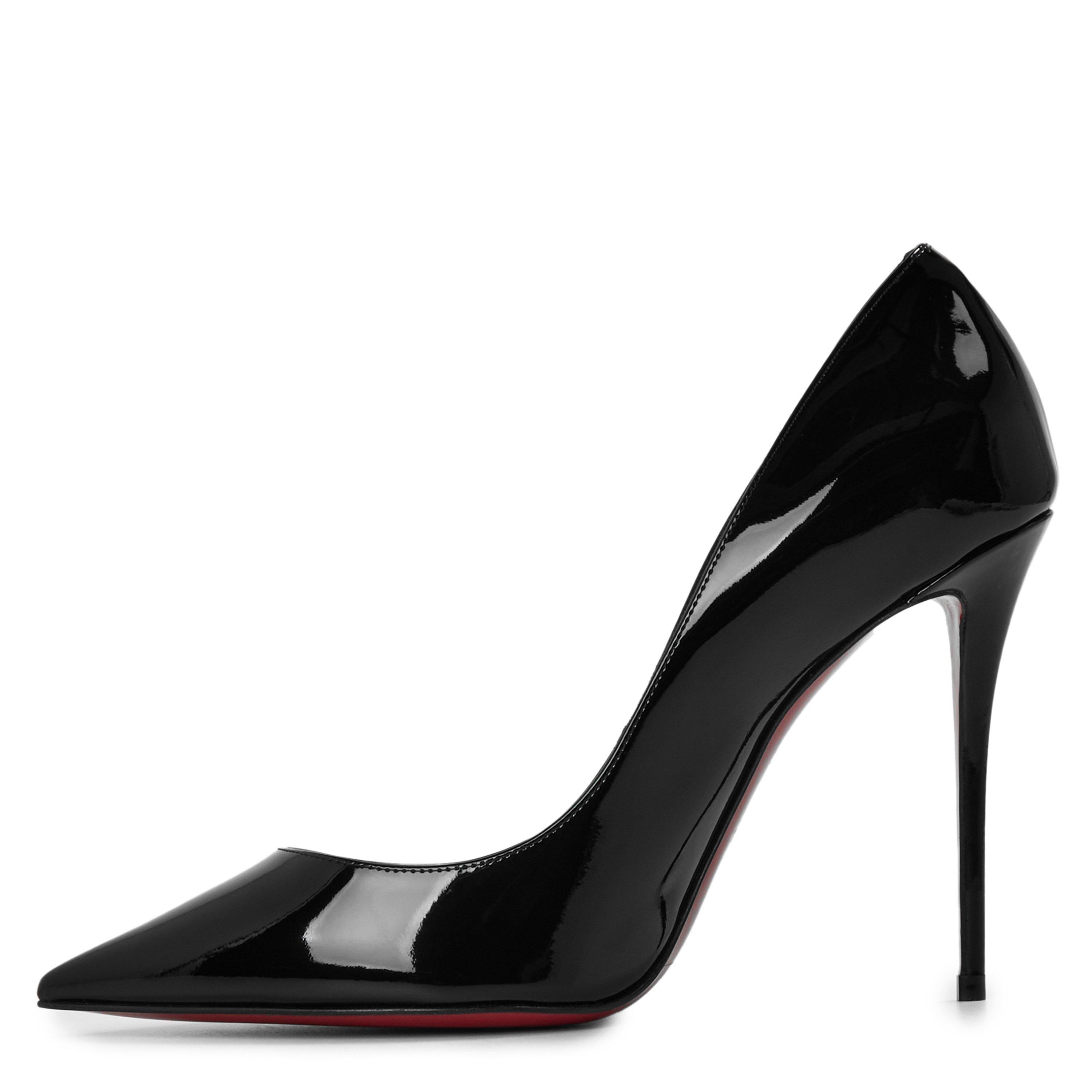 Black - Christian Louboutin - La Pigalle 100 Patent Leather Pumps - 2