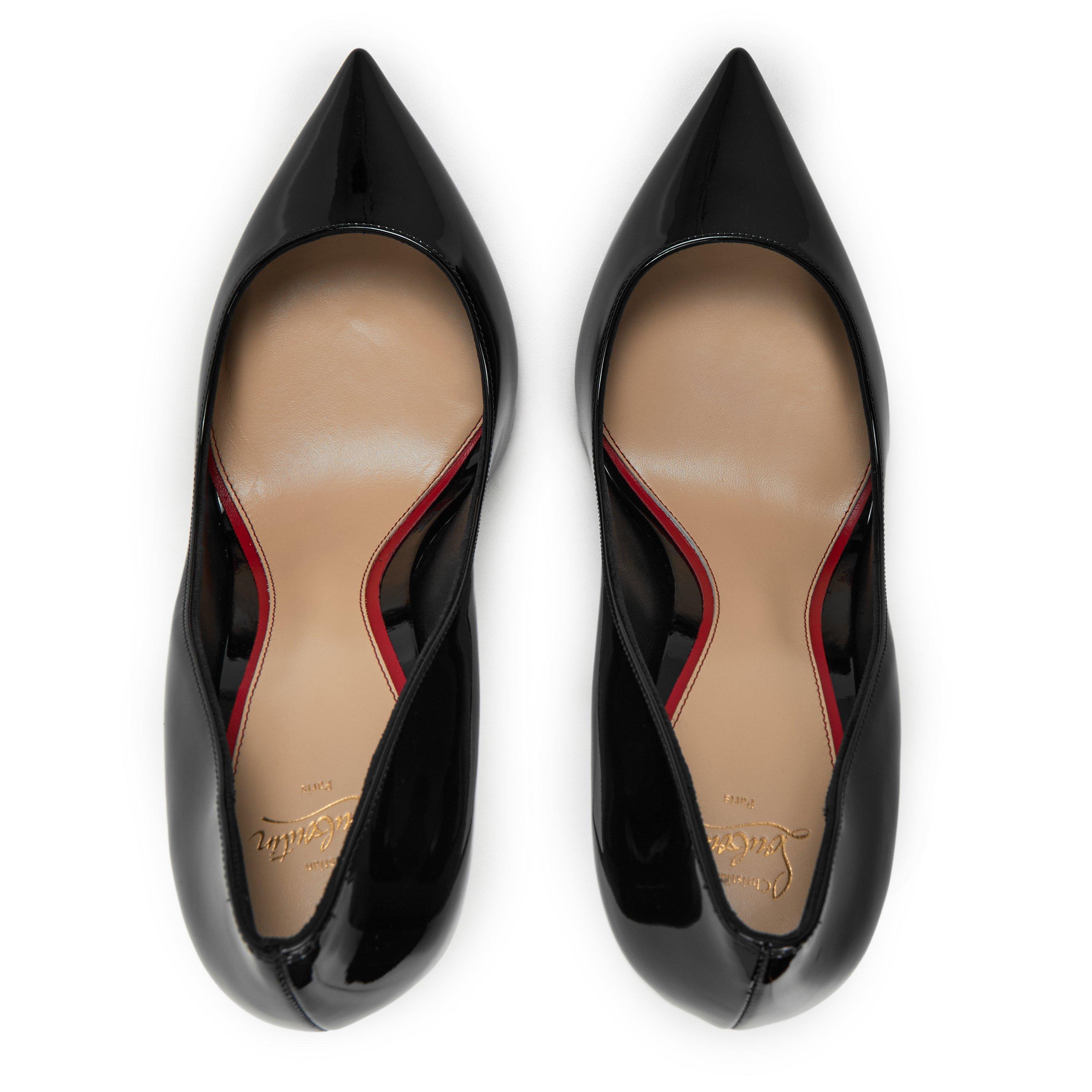 Black - Christian Louboutin - La Pigalle 100 Patent Leather Pumps - 4