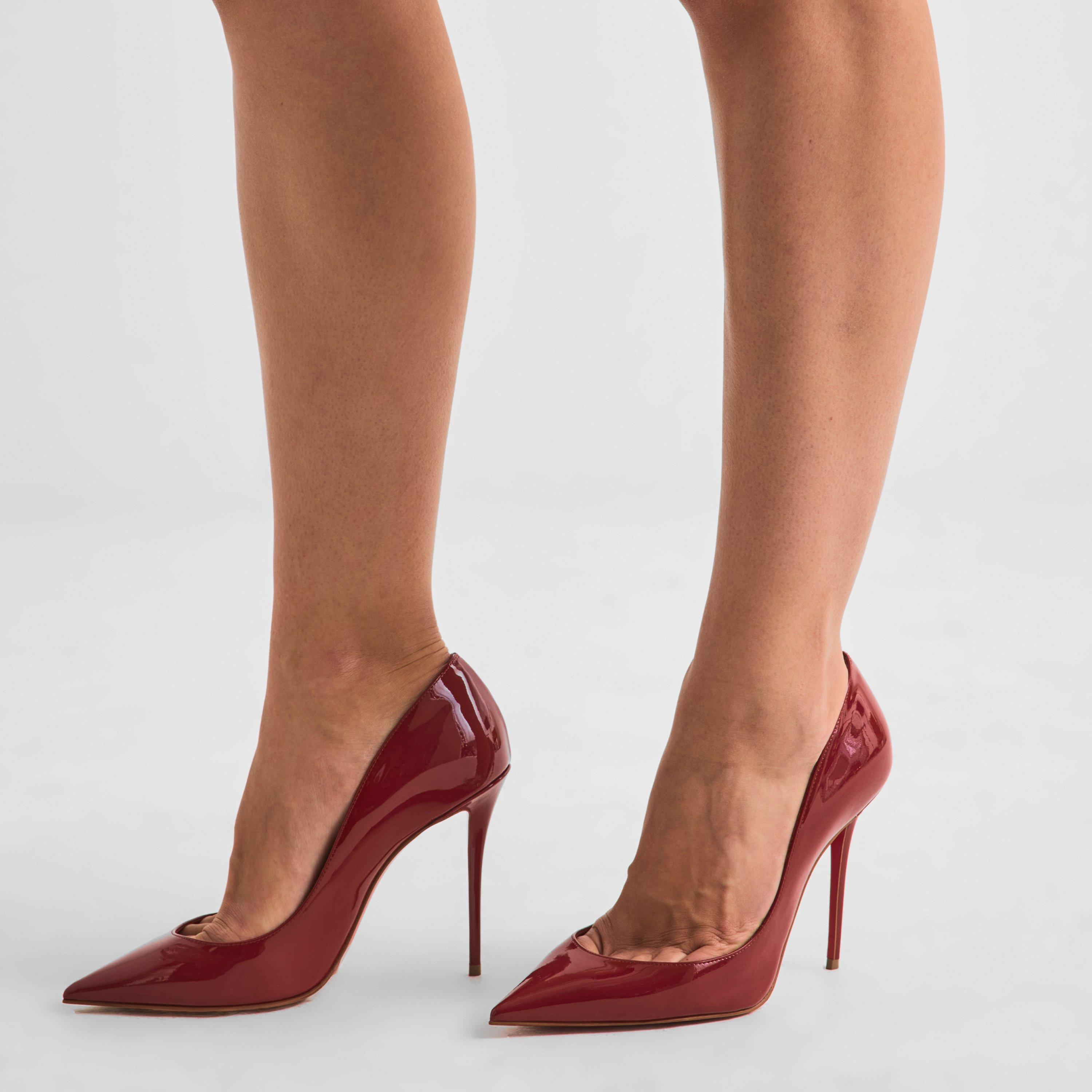 Empire - Christian Louboutin - La Pigalle 100 Patent Leather Pumps - 3