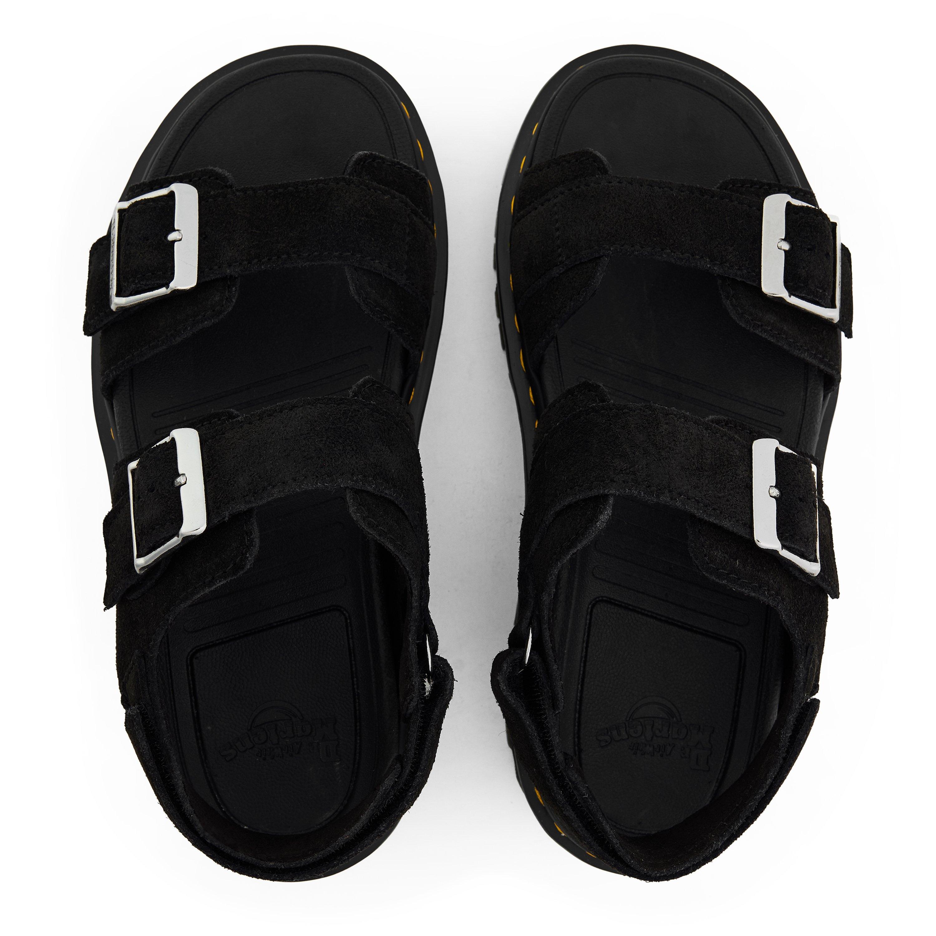 Black - Dr Martens - Doc M ZebZag Sandal Ld62 - 3