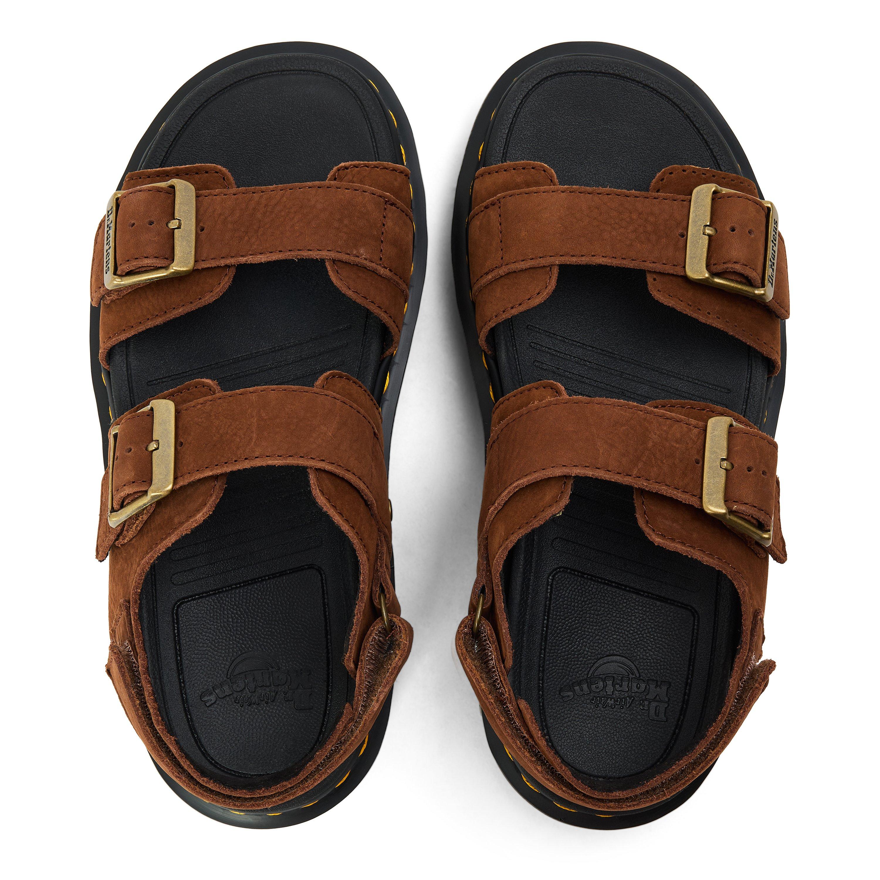 Sepia Brown - Dr Martens - ZebZag Sandals - 5