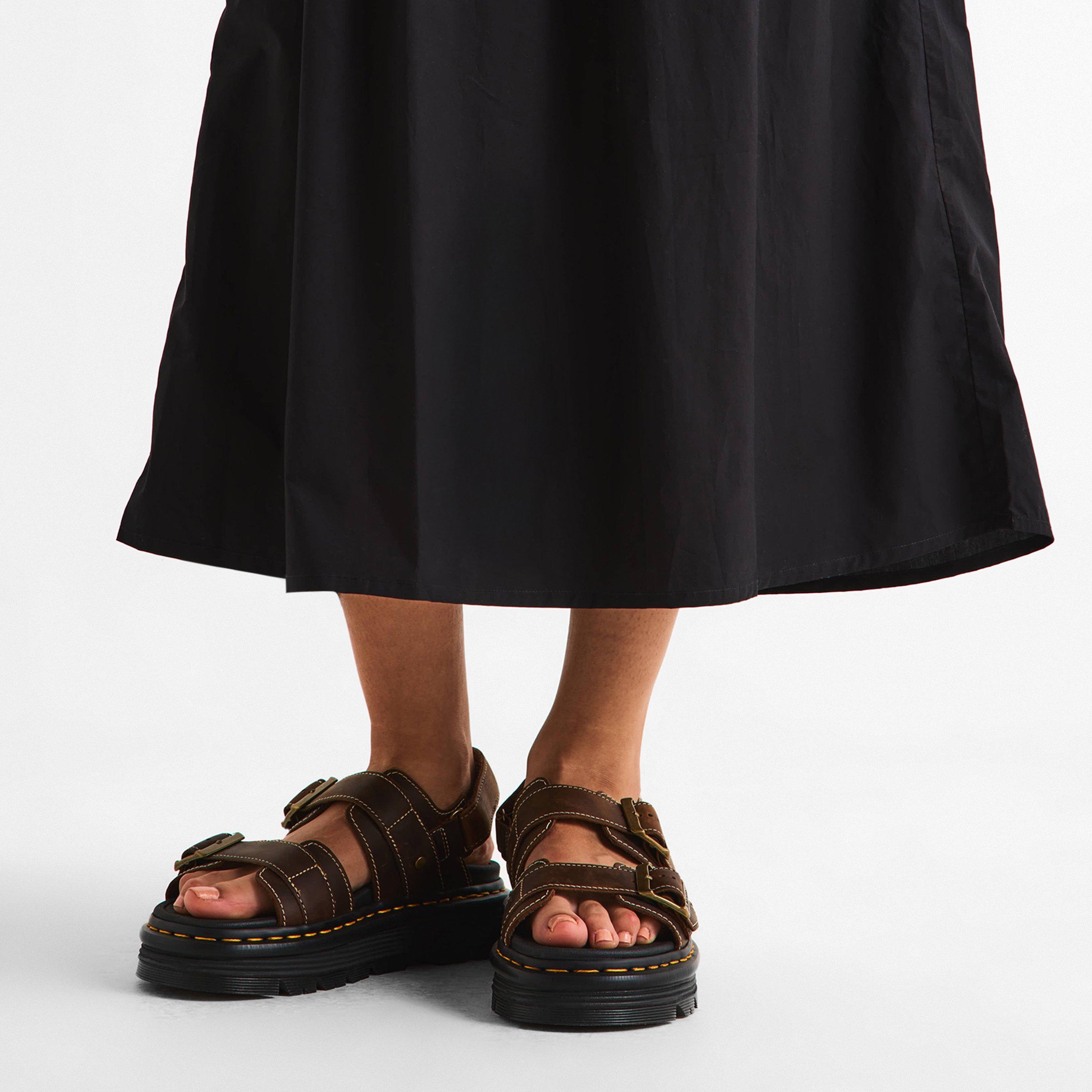 Brwn CrazyHorse - Dr Martens - ZebZag Sandals - 3