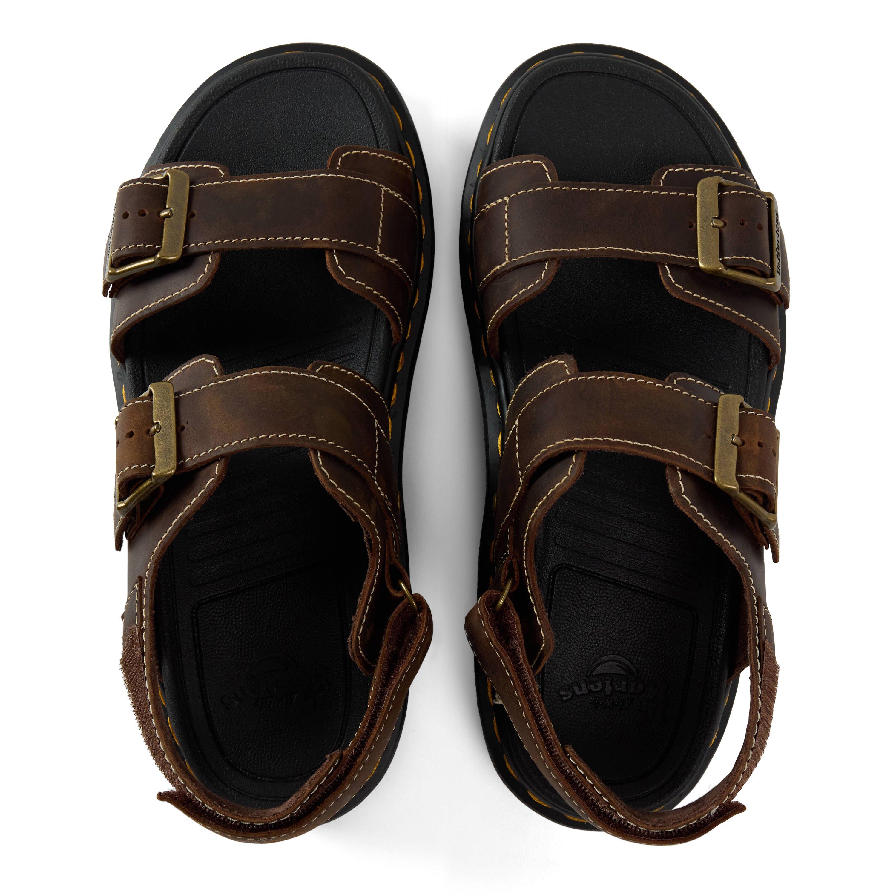 Brwn CrazyHorse - Dr Martens - ZebZag Sandals - 5