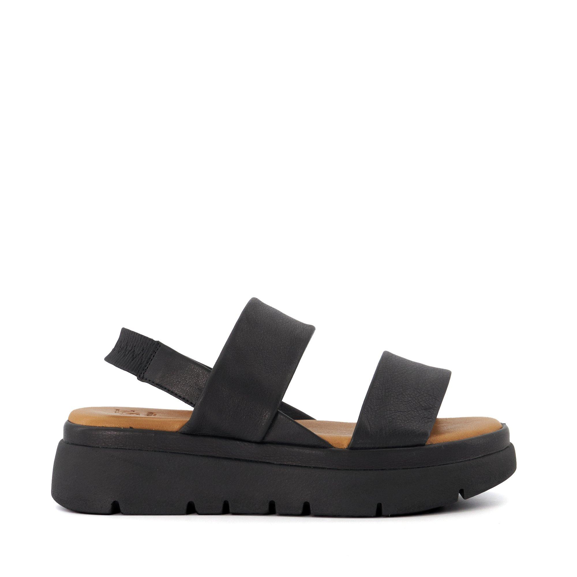 Crna - Dune London - Dune London Location Padded Flatform Sandals - 1