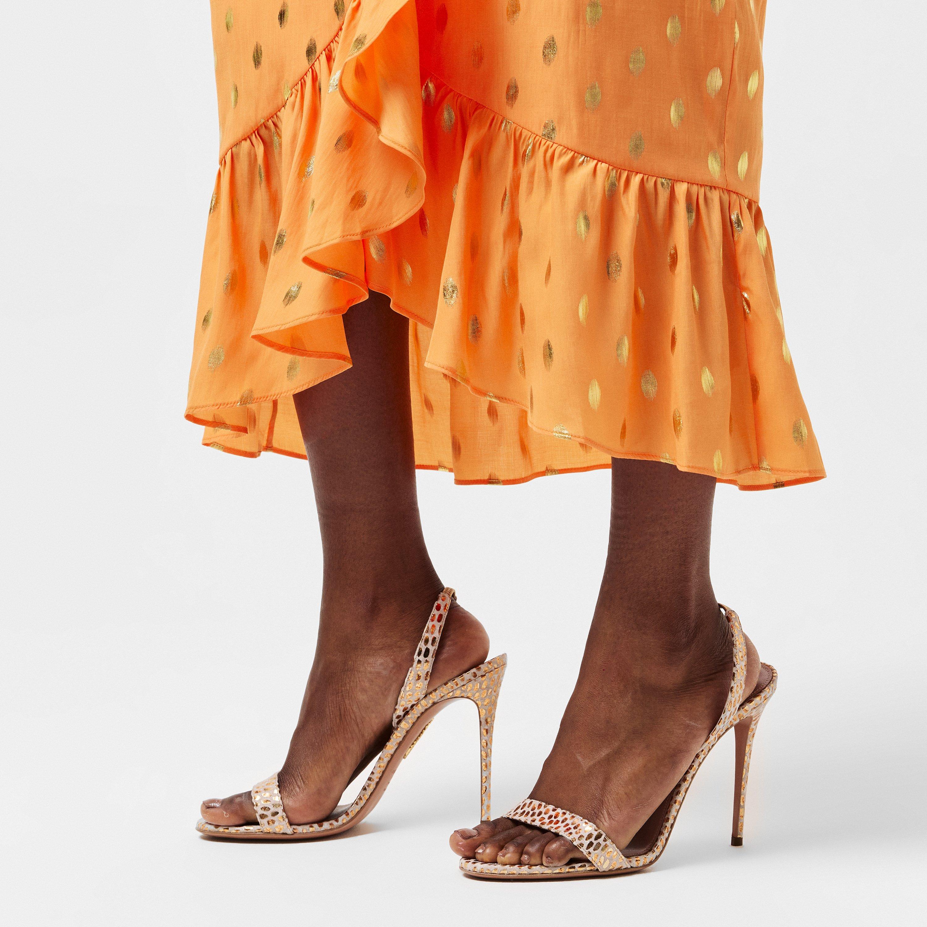 Soft Gold - Aquazzura - Women's So Nude Heeled Sandals - 3