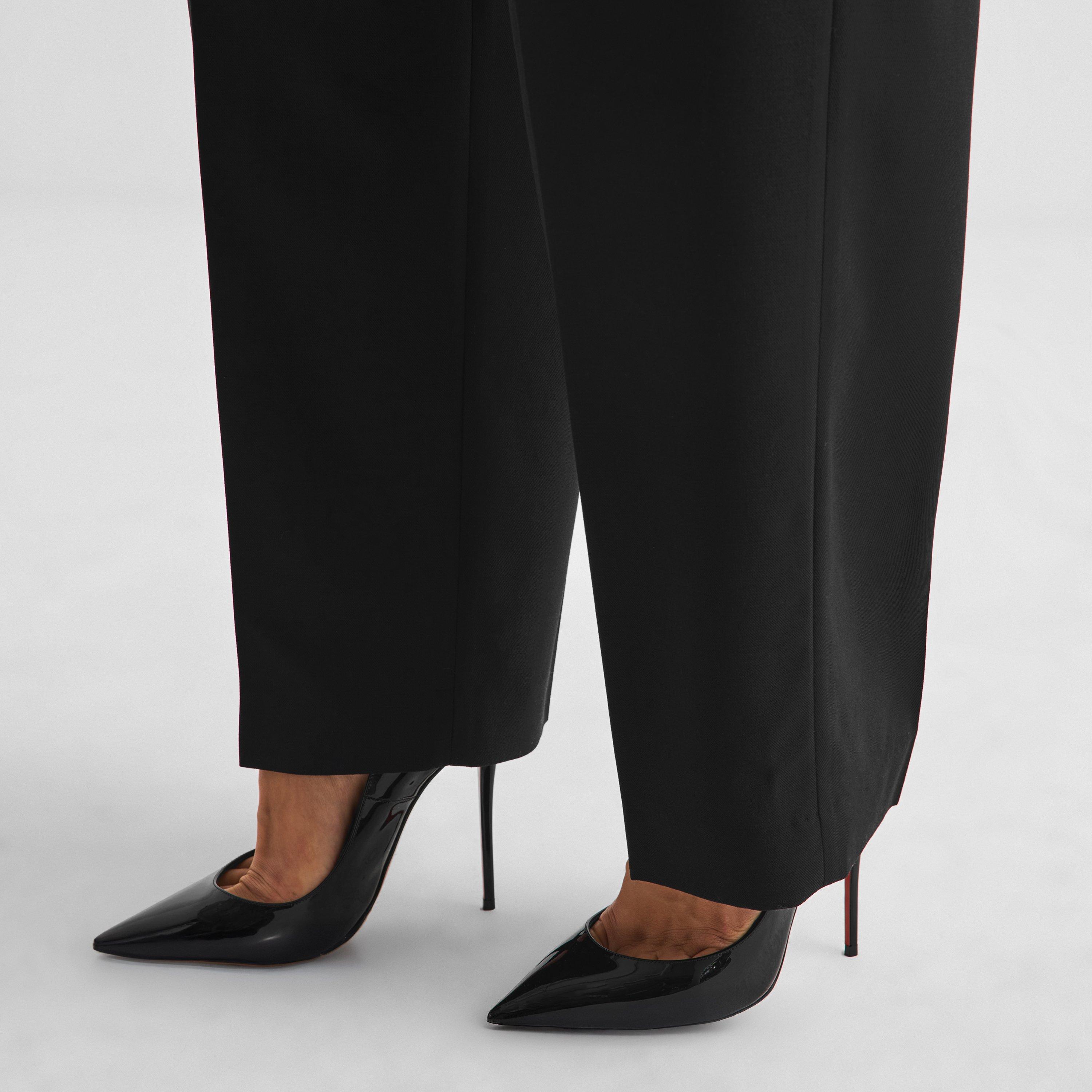 Black - Christian Louboutin - Women's La Pigalle 120 Patent Leather Stiletto Heels - 3
