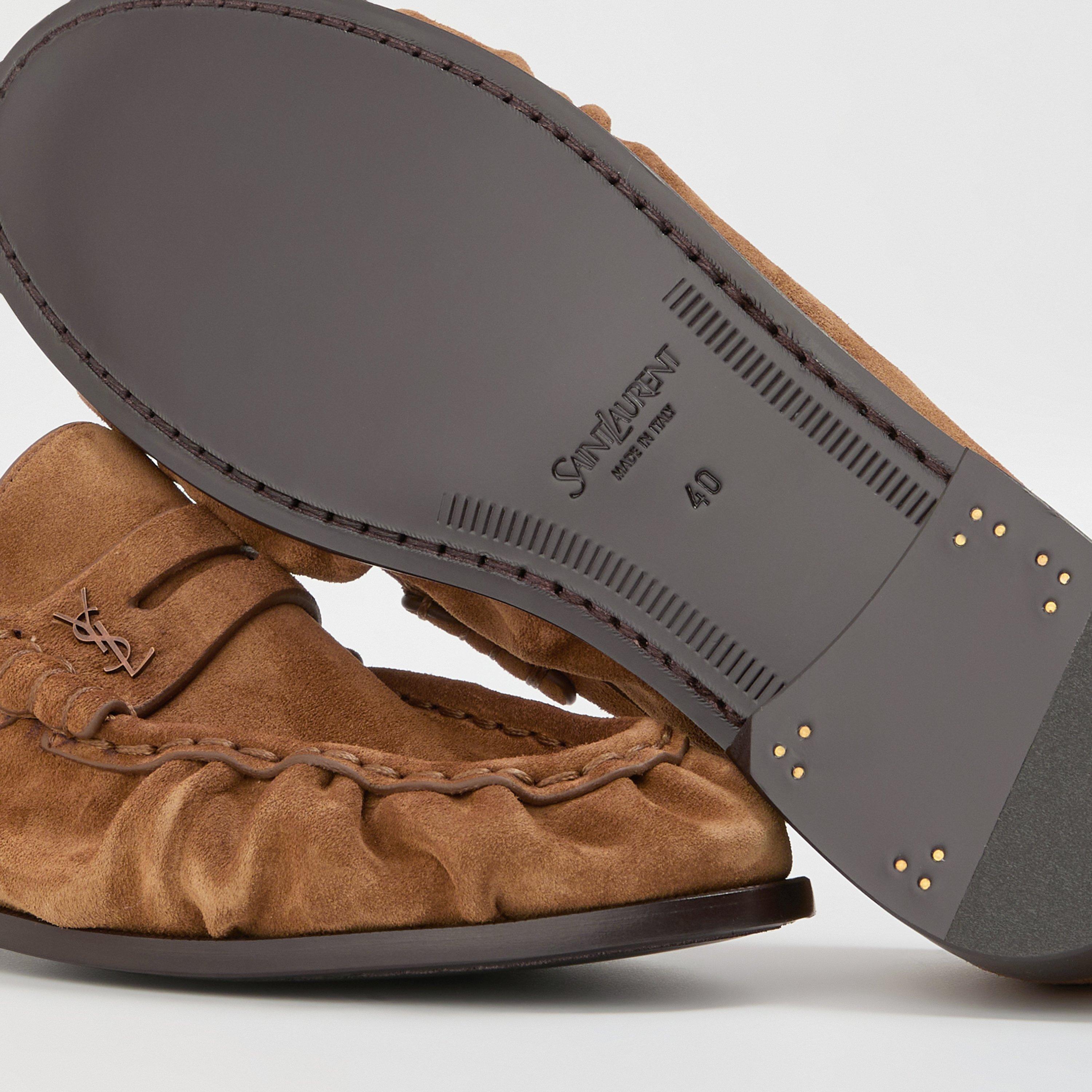 Cuoio - Saint Laurent - Le Loafer Cassandre Penny Loafer - 4