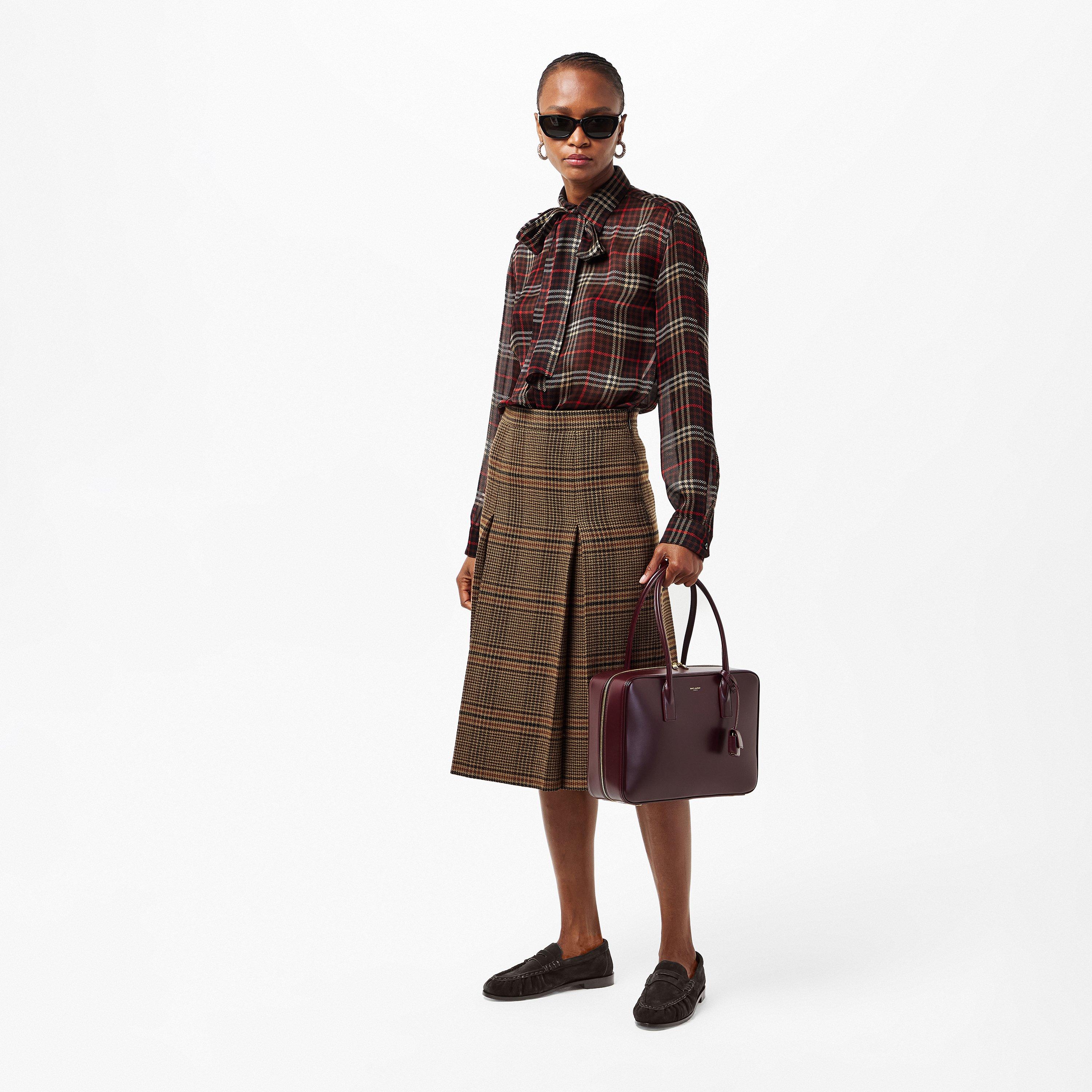 Moro - Saint Laurent - Women's Le Cassandre Penny Suede Loafers - 6