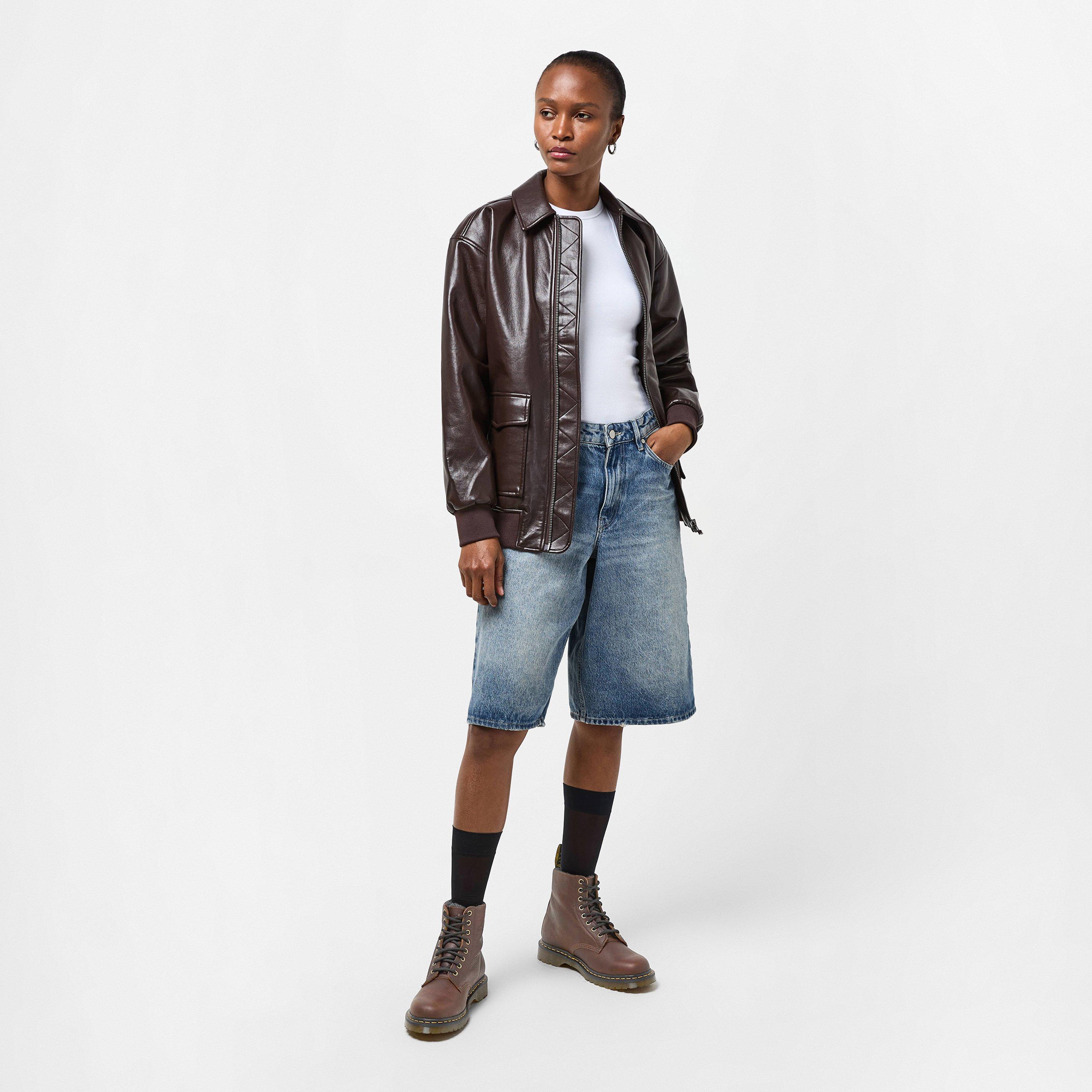 Dark Brown - Dr Martens - Women's Grizzly Hiker Boots - 6