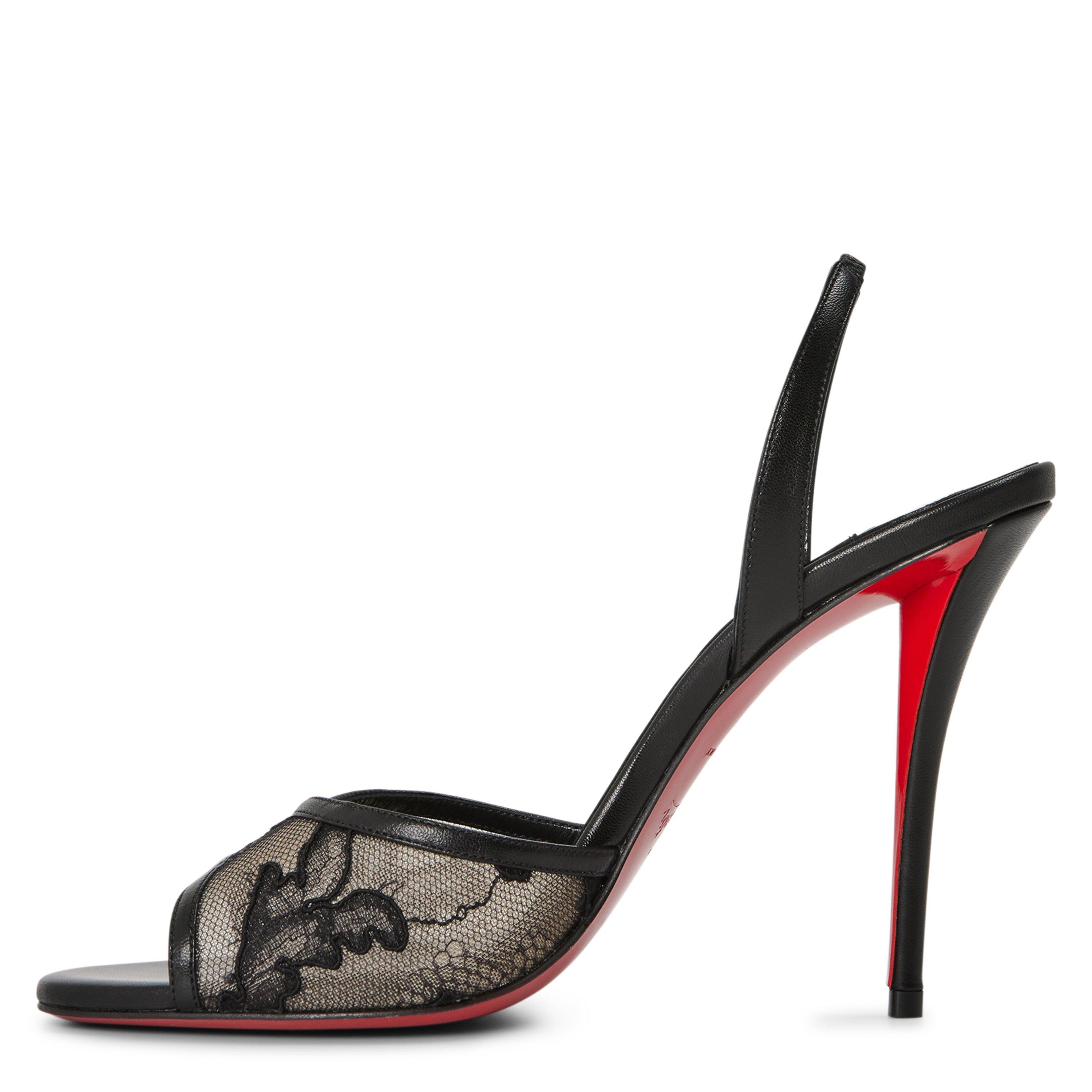 Black - Christian Louboutin - Chr Miss Z Lace Slng Ld64 - 2