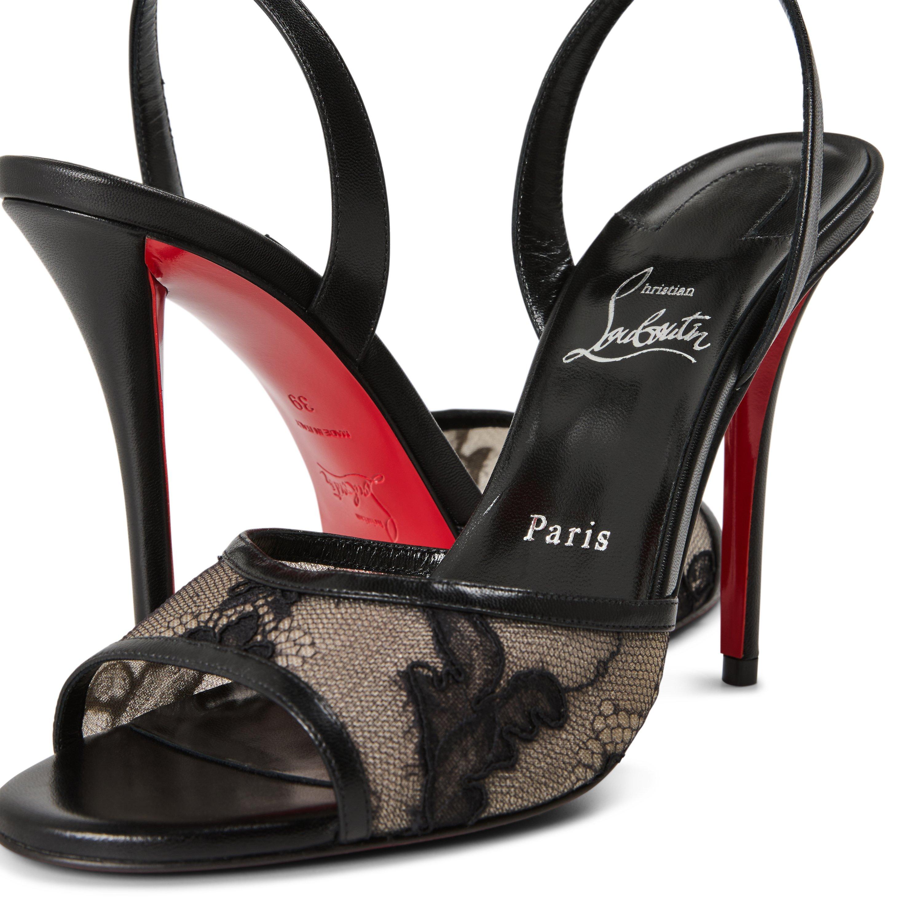 Black - Christian Louboutin - Chr Miss Z Lace Slng Ld64 - 3