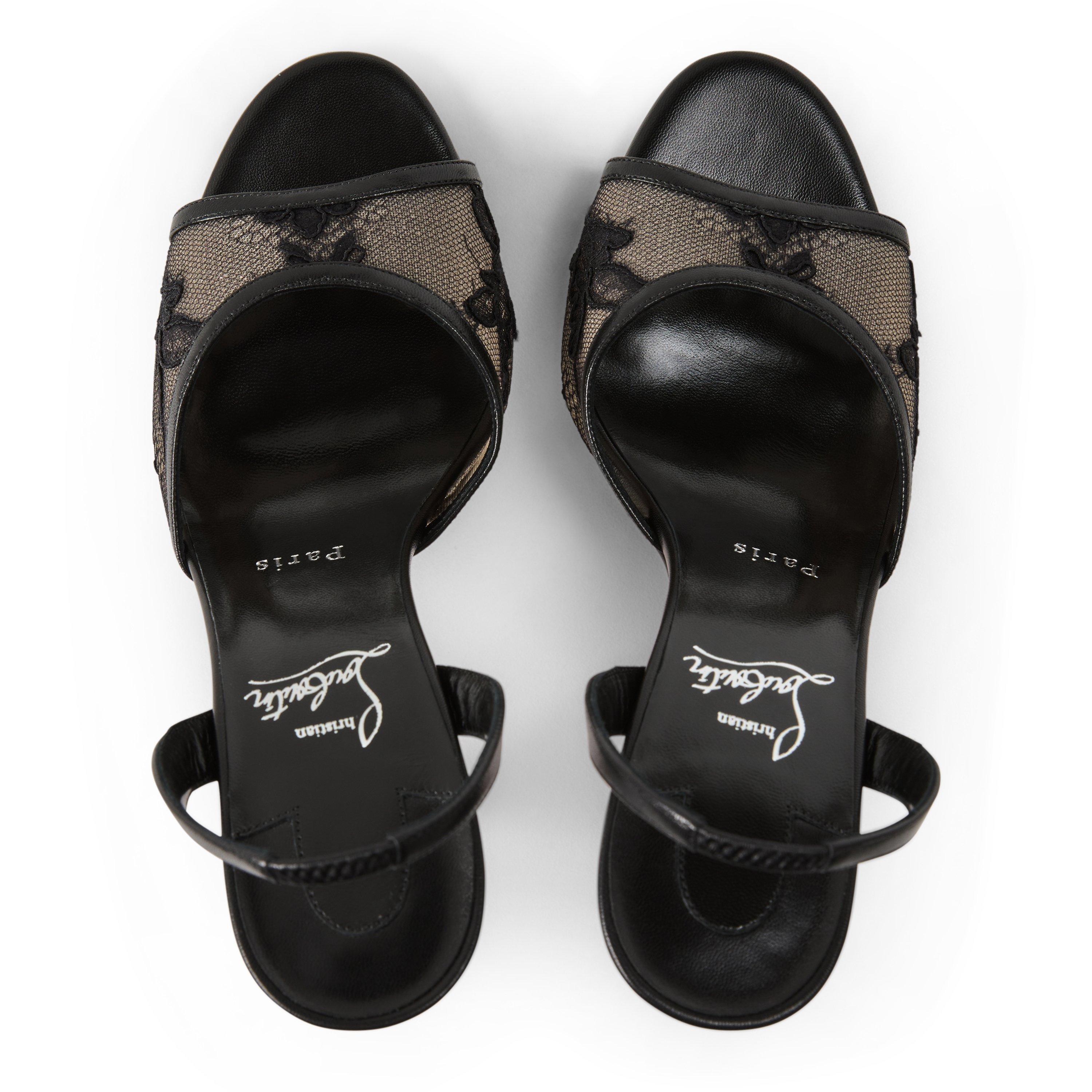 Black - Christian Louboutin - Chr Miss Z Lace Slng Ld64 - 4