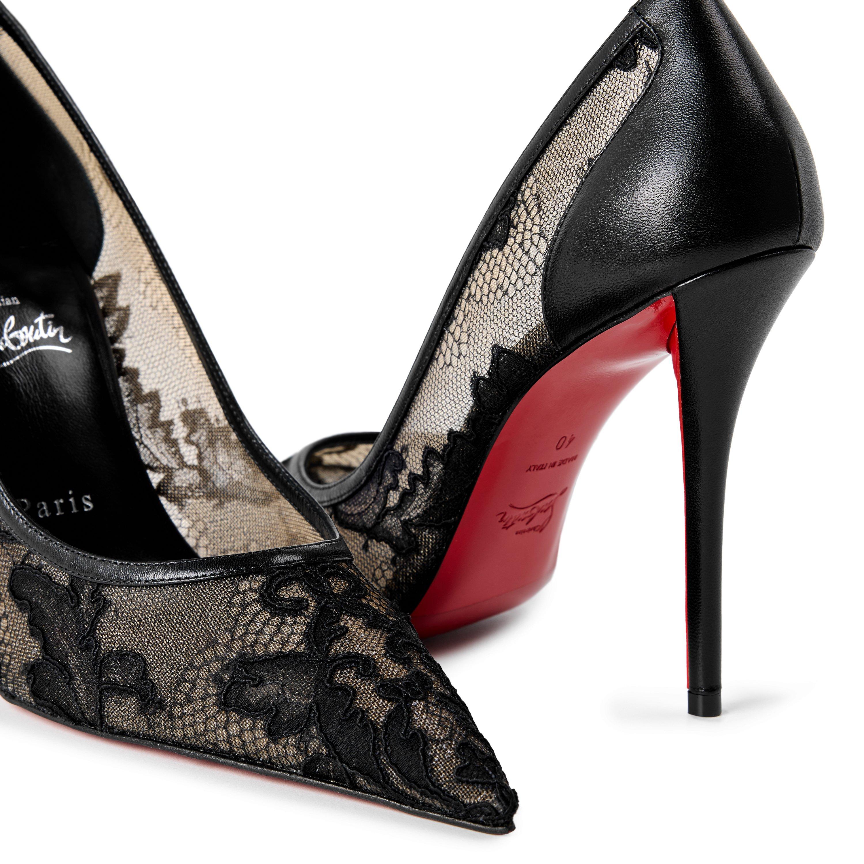 Black - Christian Louboutin - Chr Miss Z Mesh 100 Ld64 - 3