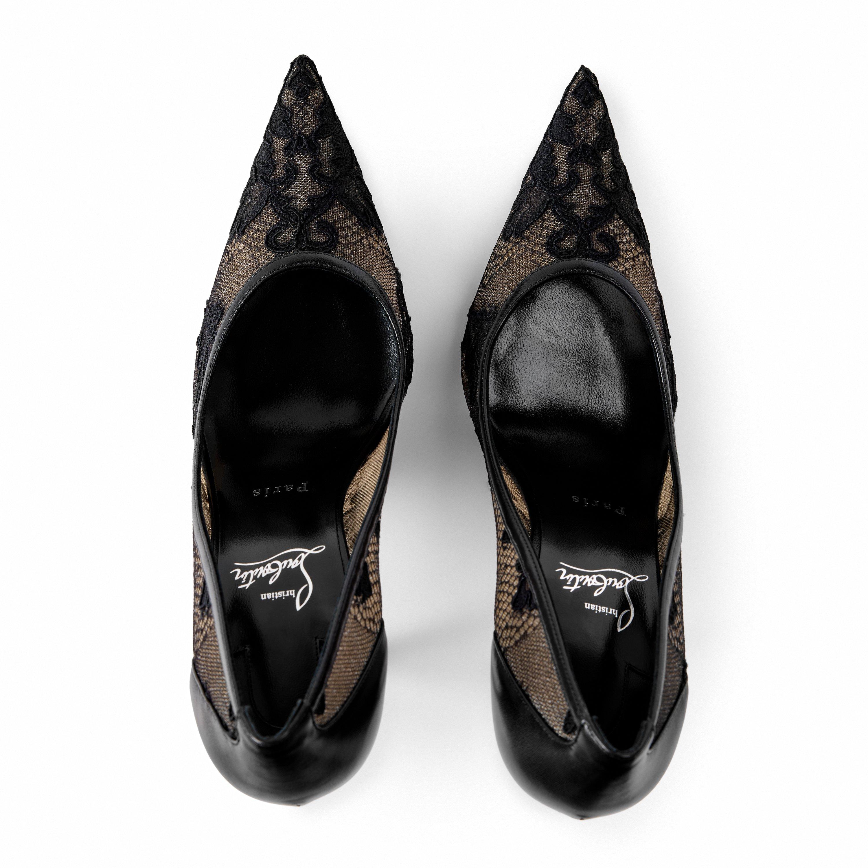 Black - Christian Louboutin - Chr Miss Z Mesh 100 Ld64 - 4