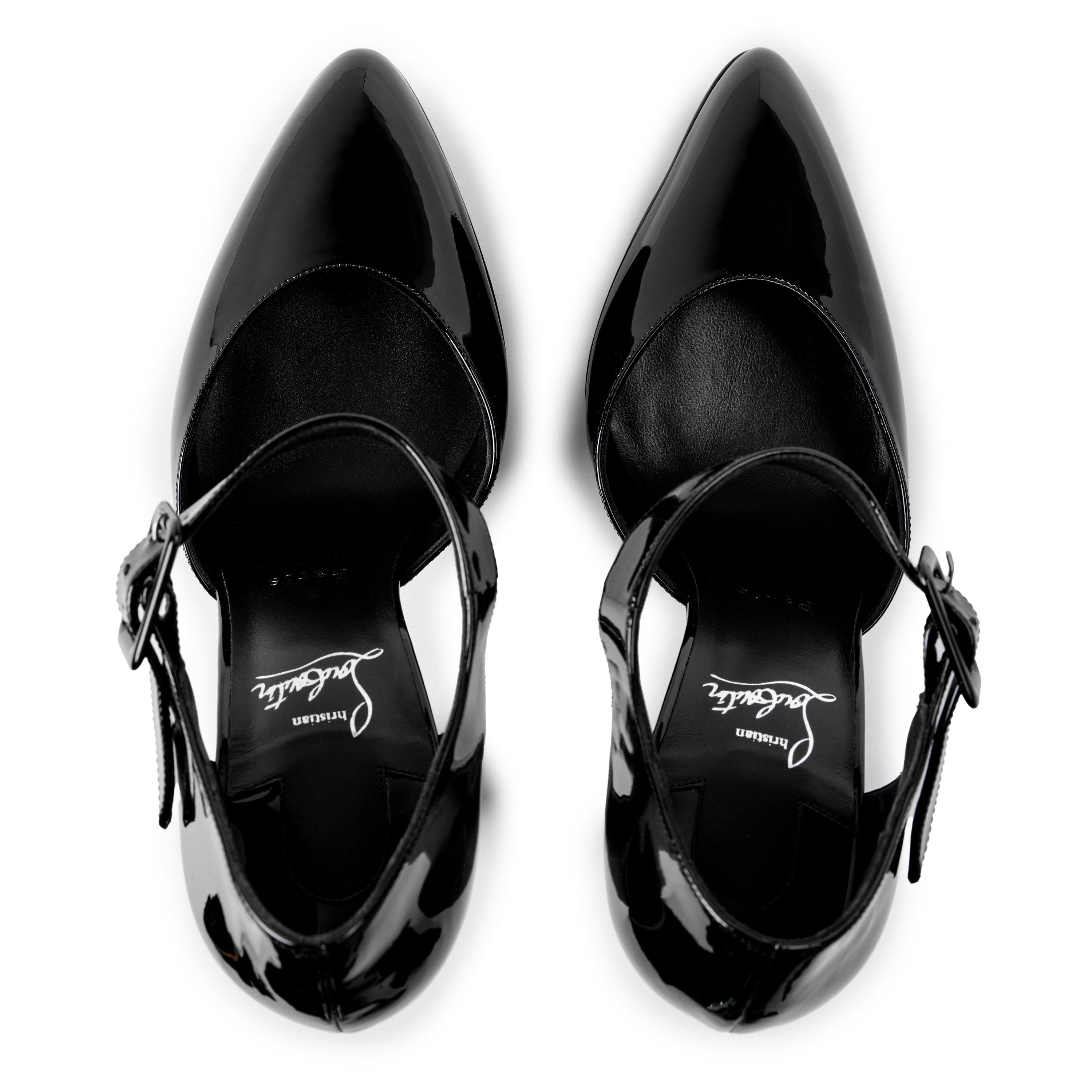 Black - Christian Louboutin - Chr Jenna Buckle 150 Ld64 - 4