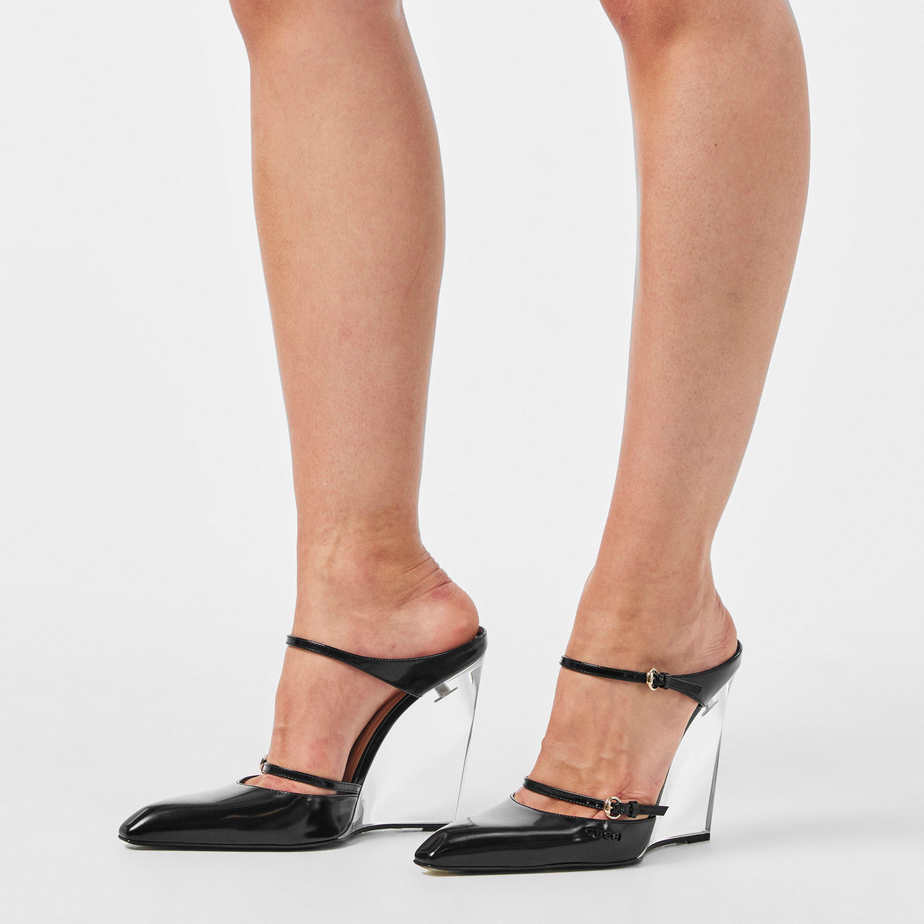 Nero - Gucci - Women's Christy Stiletto Court Shoes - 3