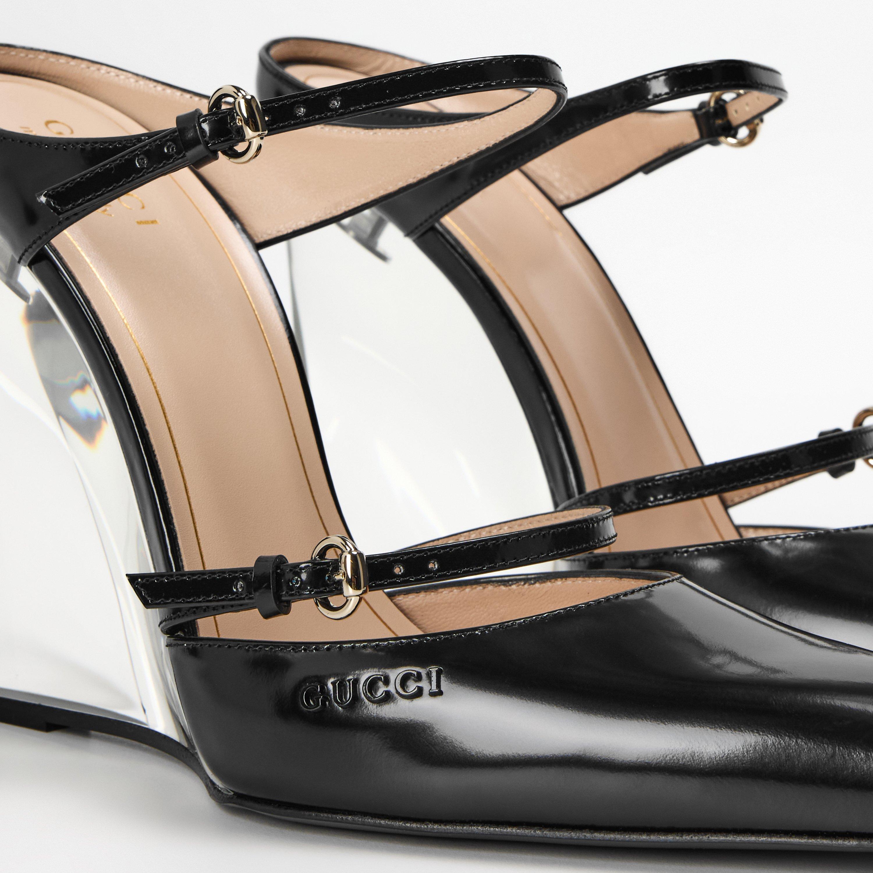 Nero - Gucci - Women's Christy Stiletto Court Shoes - 4