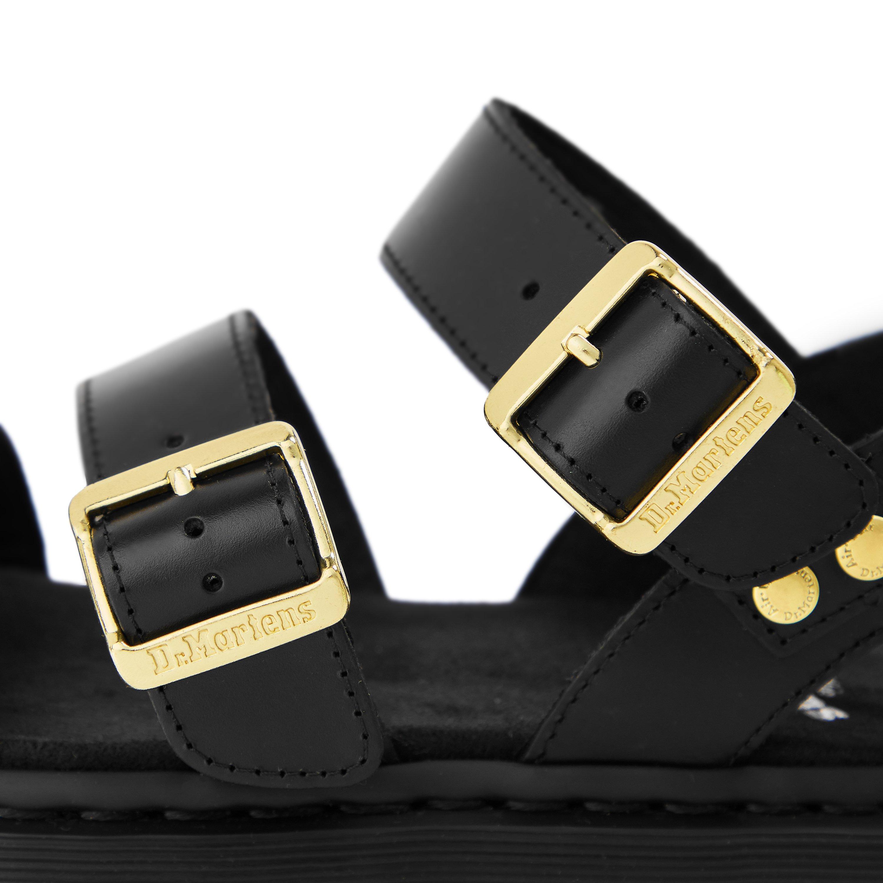 Black - Dr Martens - Gryphon Brando Sandals - 4