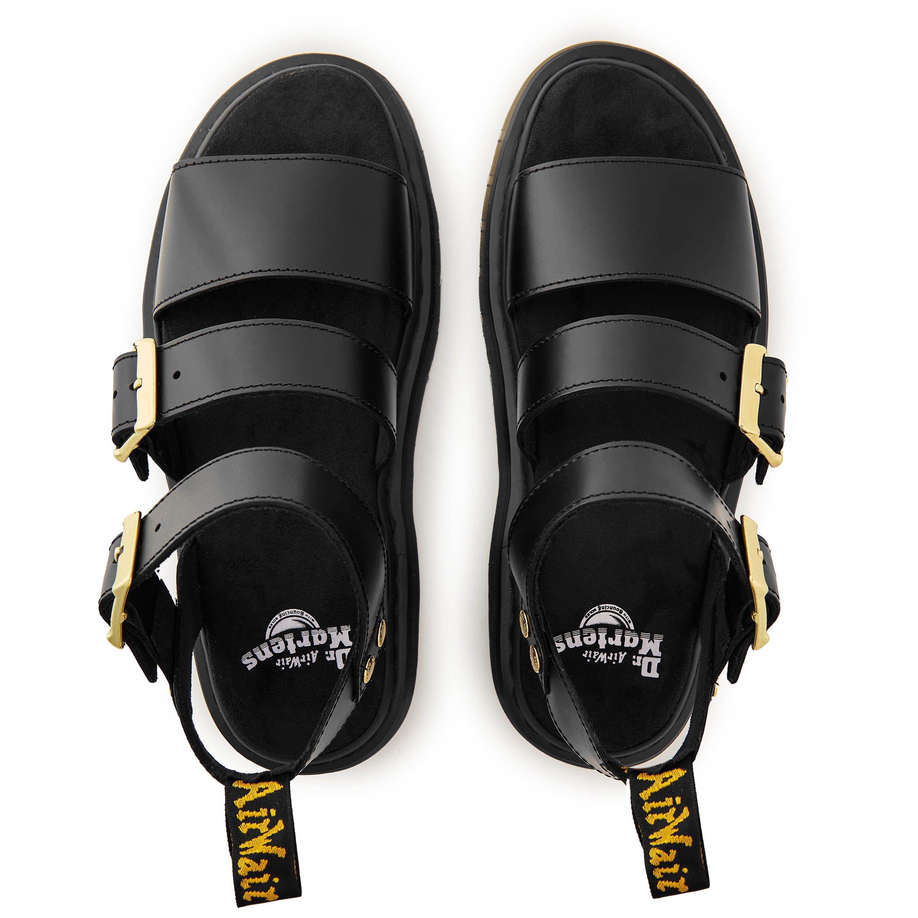 Black - Dr Martens - Gryphon Brando Sandals - 5