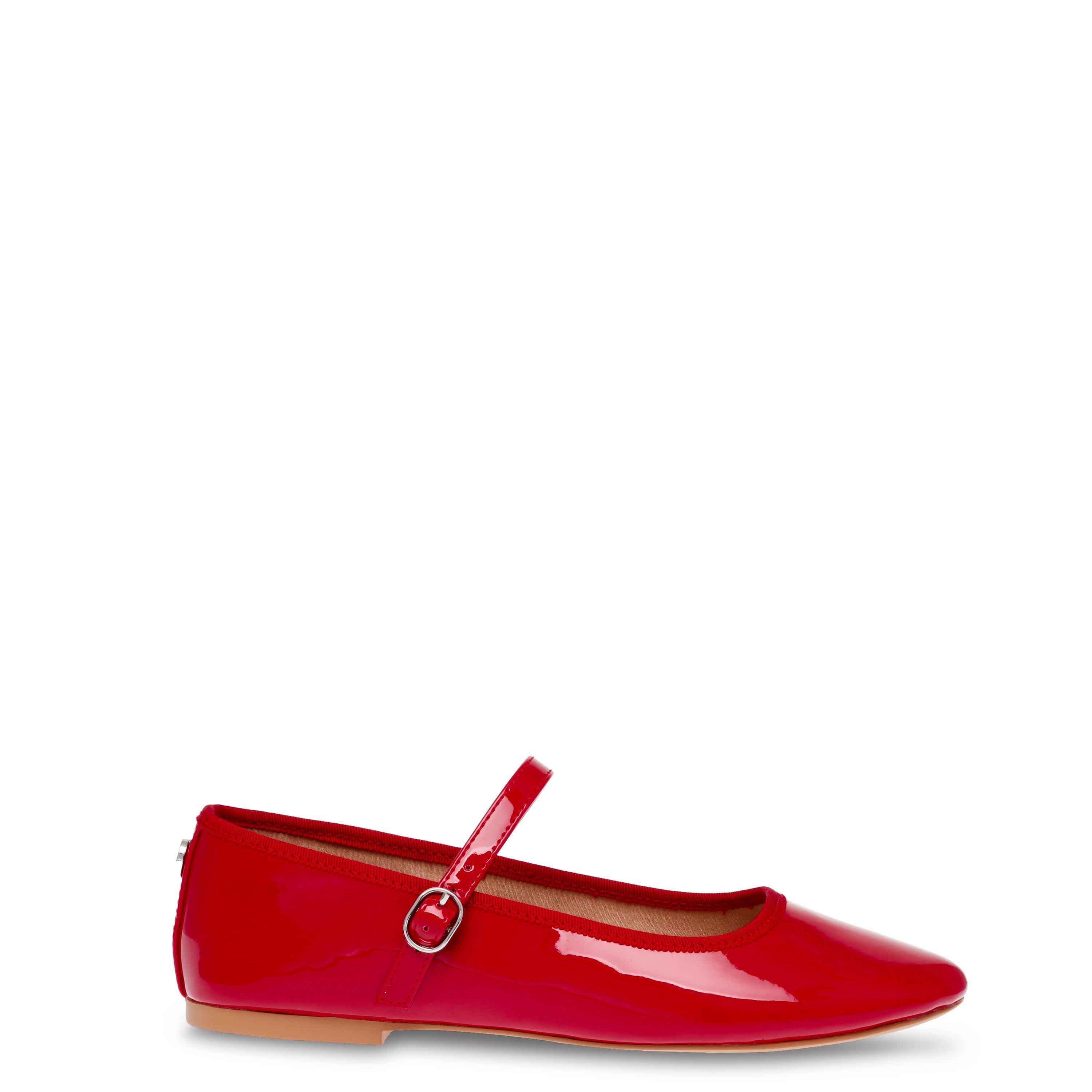 Steve Madden Women's Vinetta Ballet Pumps - Red Patent - 4 (37)