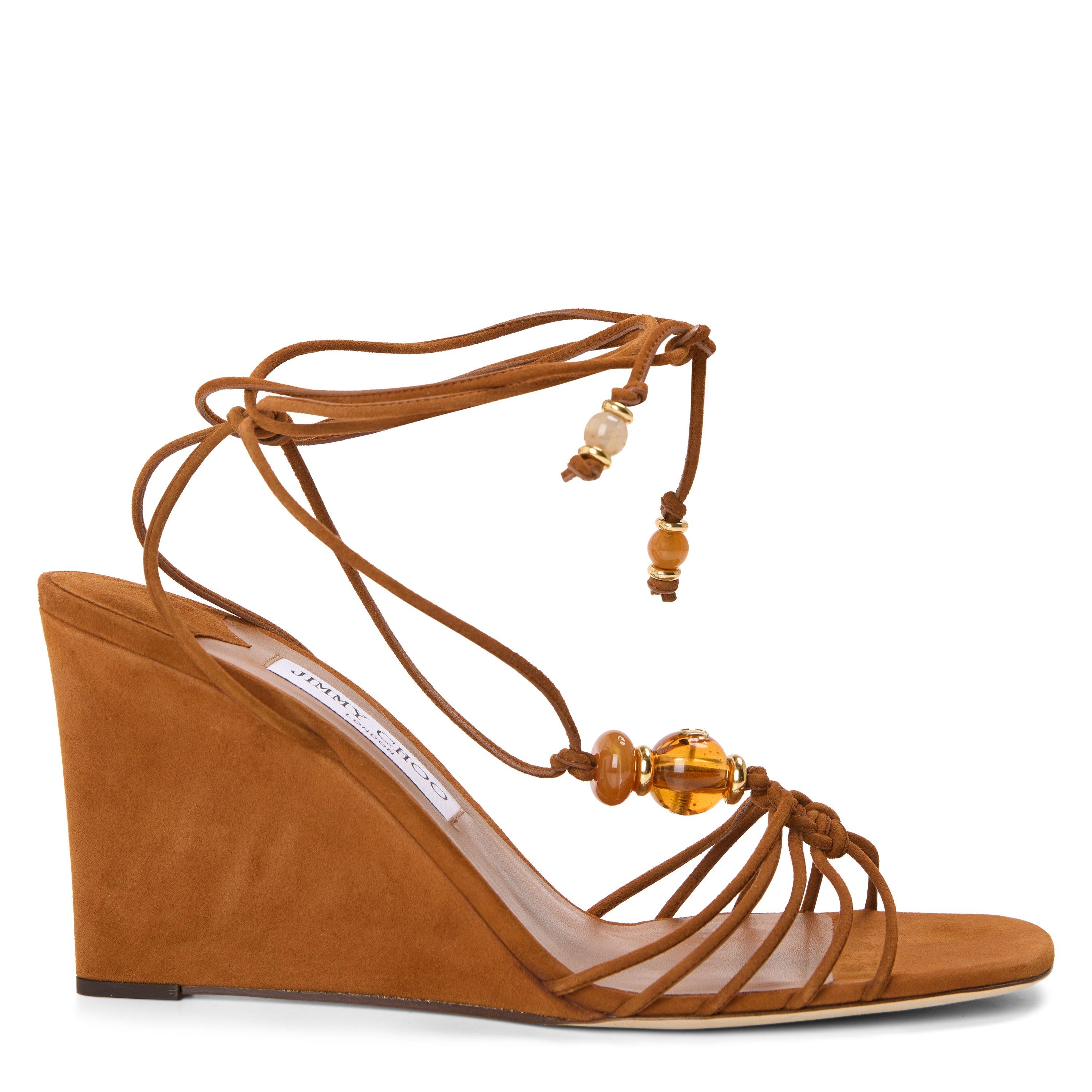 Tan Mix - Jimmy Choo - Jimmy Lova Wedge Ld71 - 1