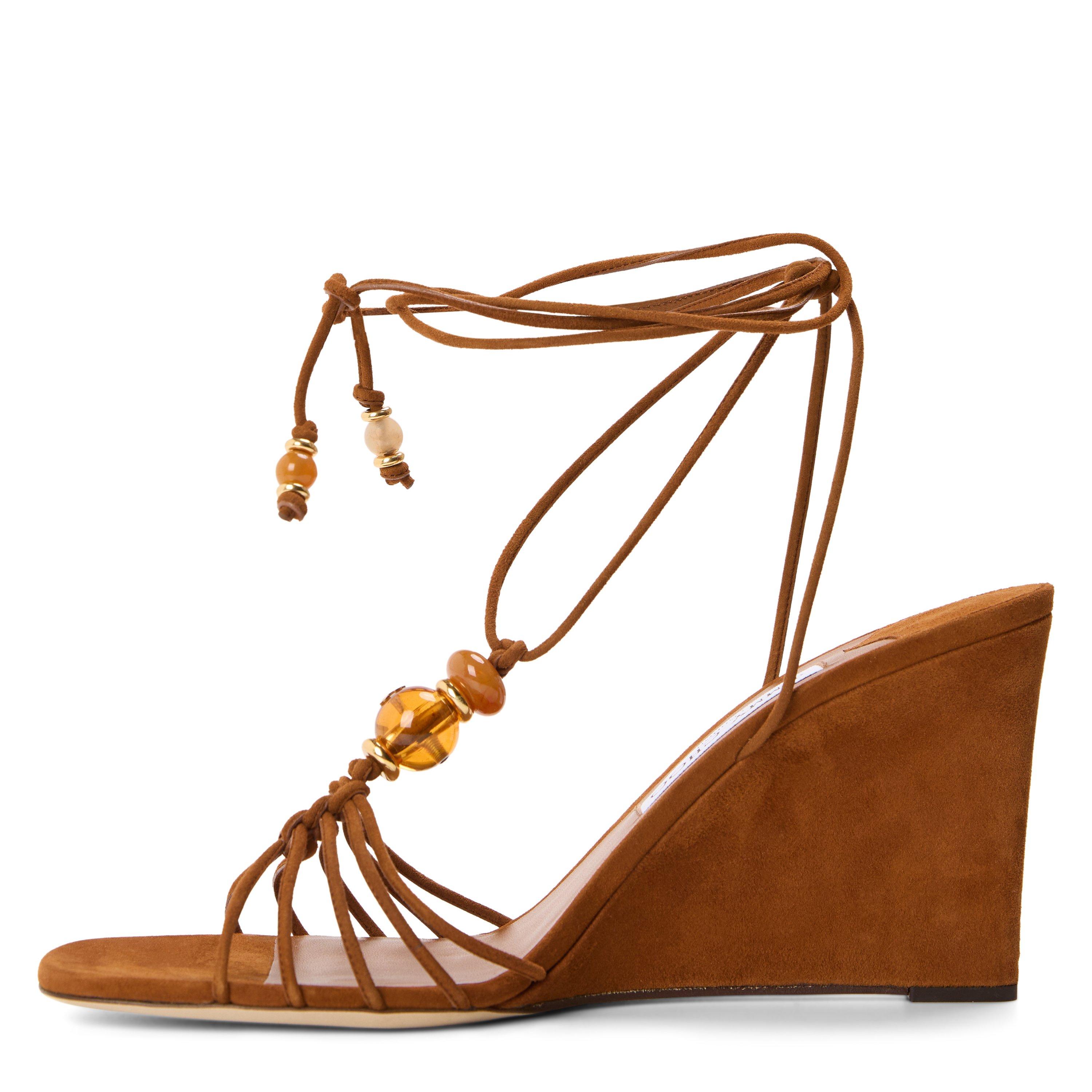 Tan Mix - Jimmy Choo - Jimmy Lova Wedge Ld71 - 2