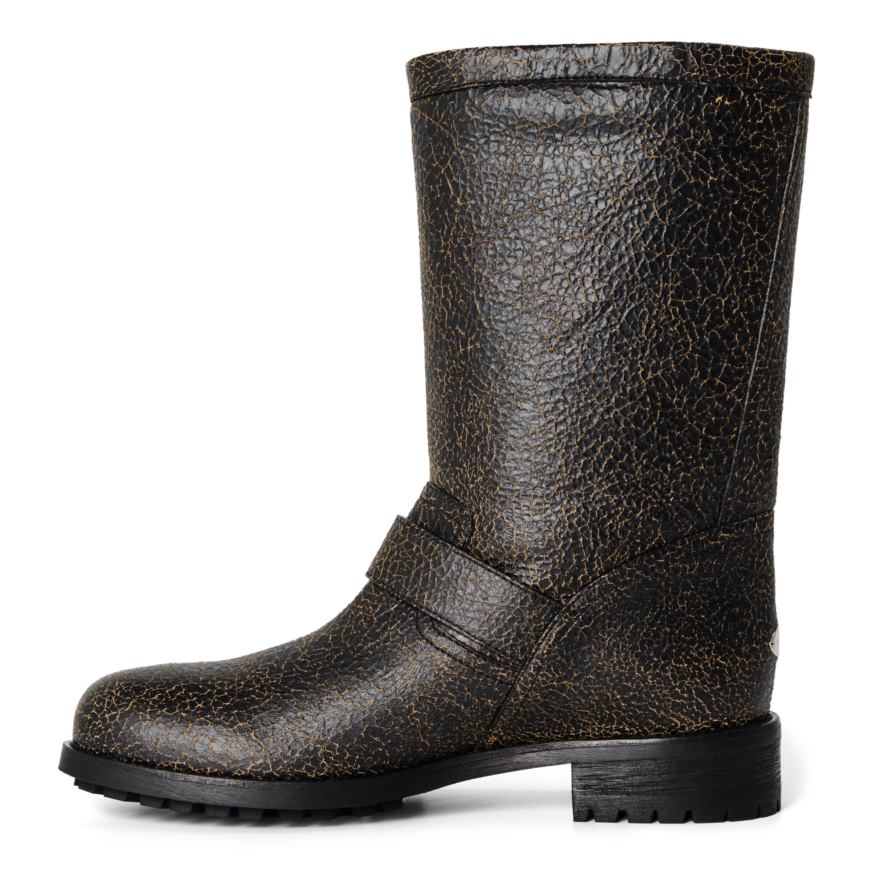 Black Toffee - Jimmy Choo - Jimmy Biker Mid Ld71 - 2
