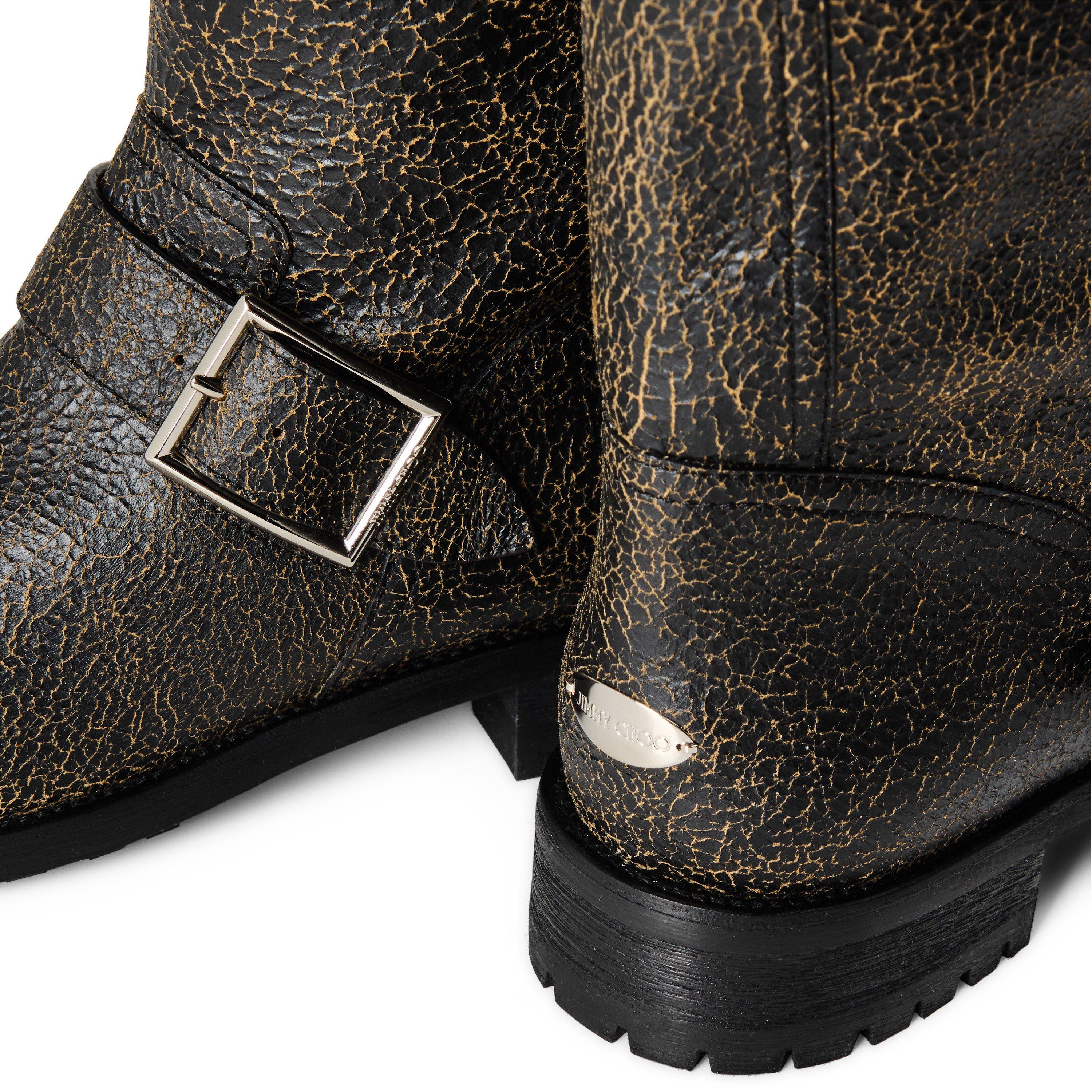 Black Toffee - Jimmy Choo - Jimmy Biker Mid Ld71 - 3