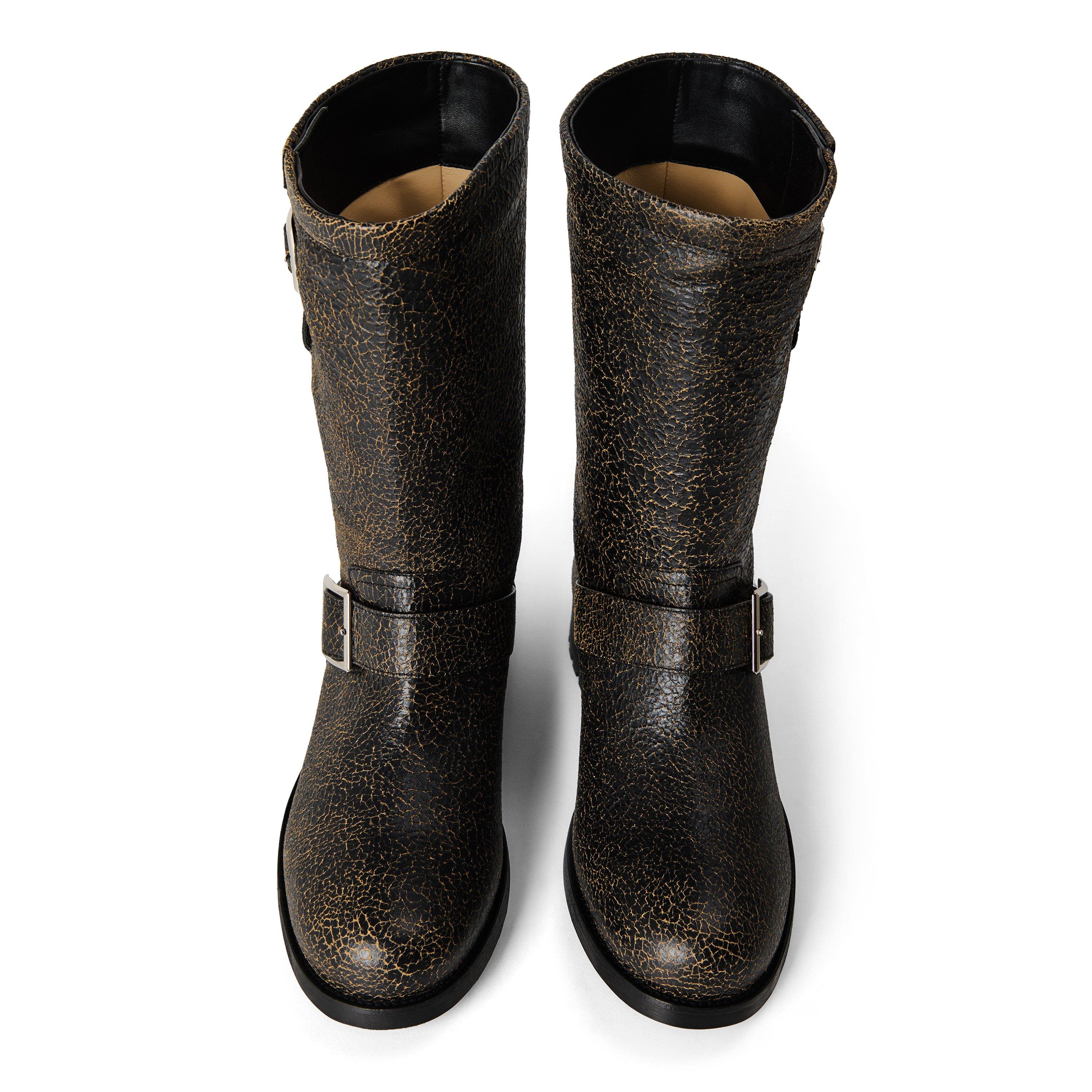 Black Toffee - Jimmy Choo - Jimmy Biker Mid Ld71 - 4