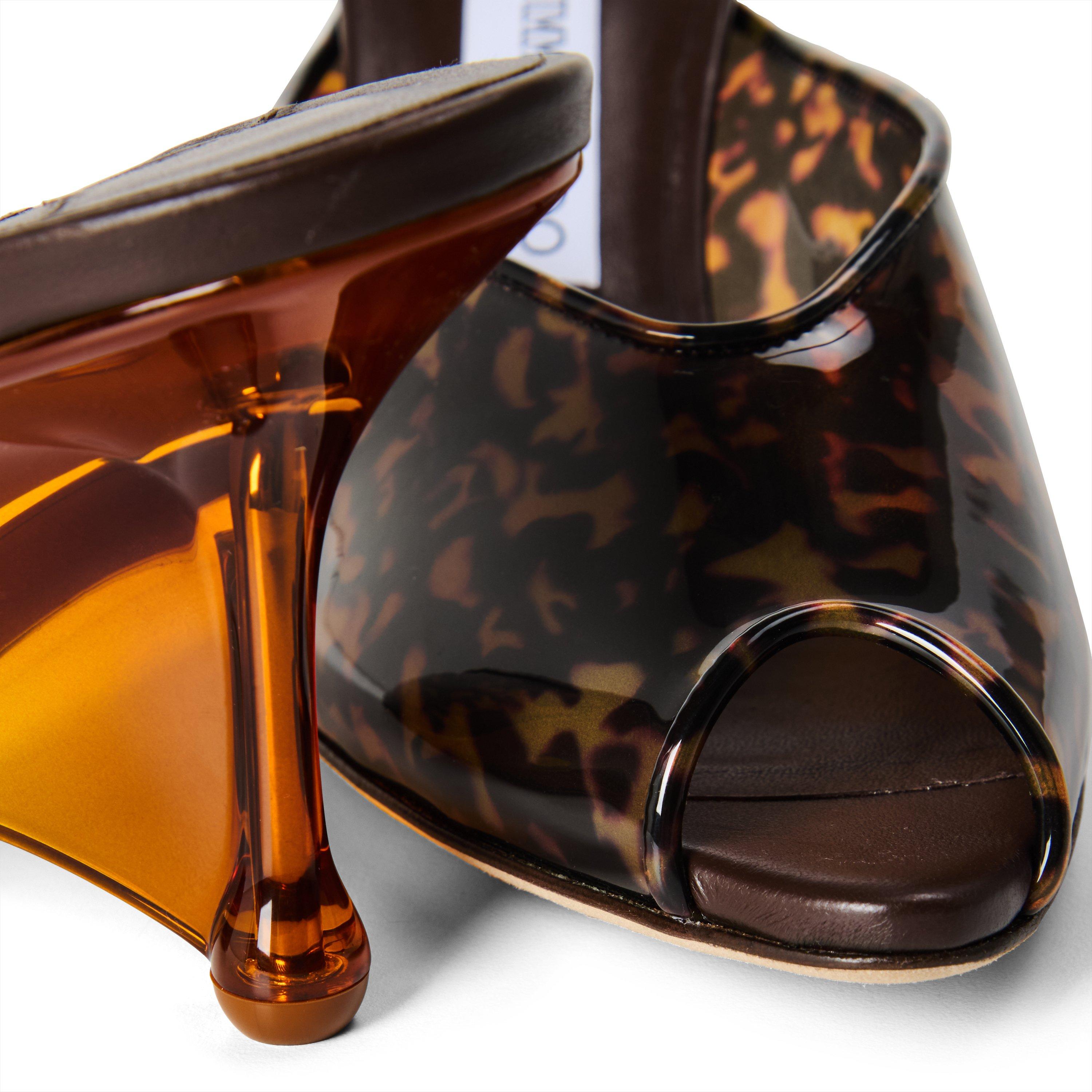 Tortoiseshell - Jimmy Choo - Jimmy Glace Mule 80 Ld71 - 3