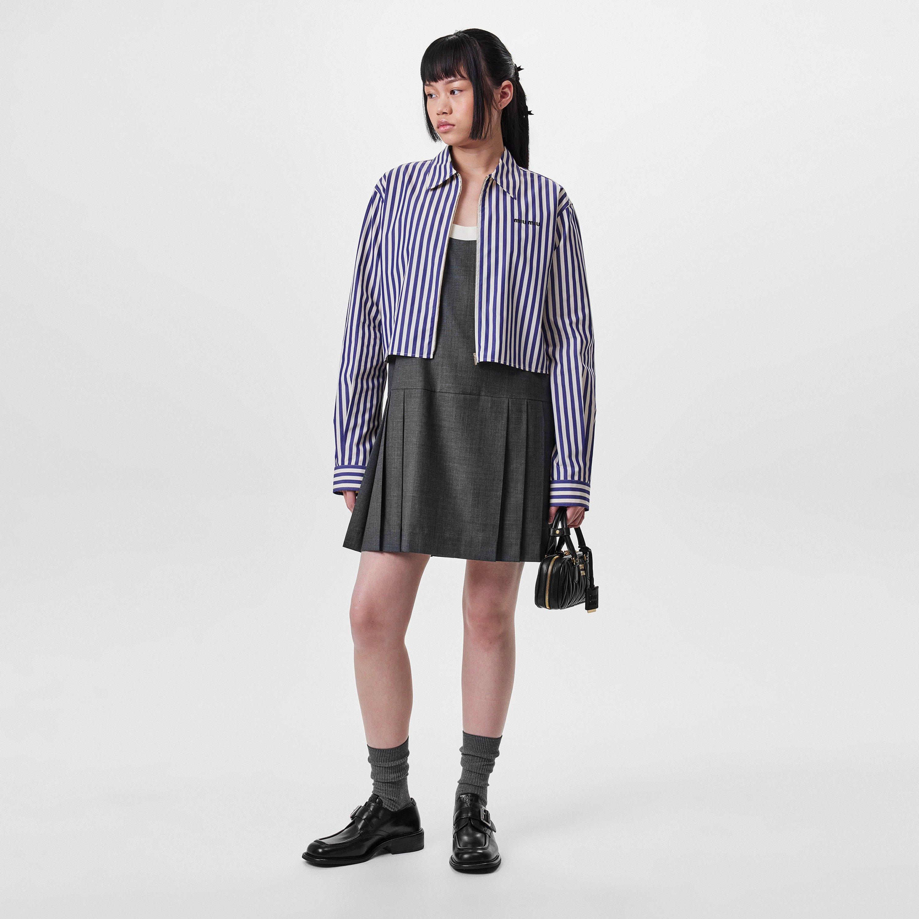 Black - Miu Miu - Leather Buckle Strap Shoes - 5