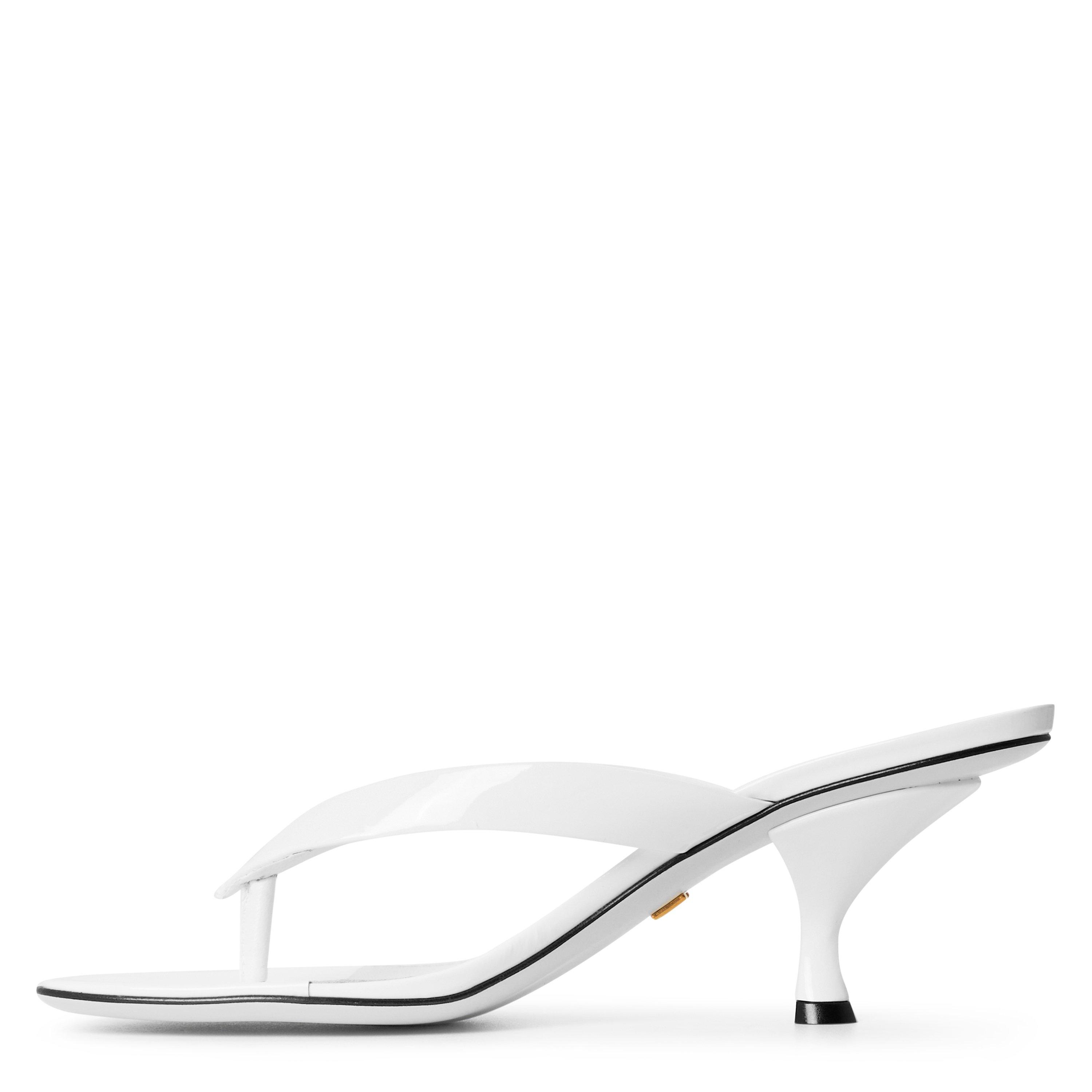Bianco Ottico - Dolce and Gabbana - DG Thong Heeled Mule Ld64 - 2