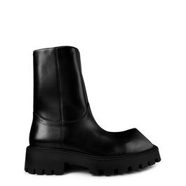 Balenciaga Rhino Chelsea Leather Boots