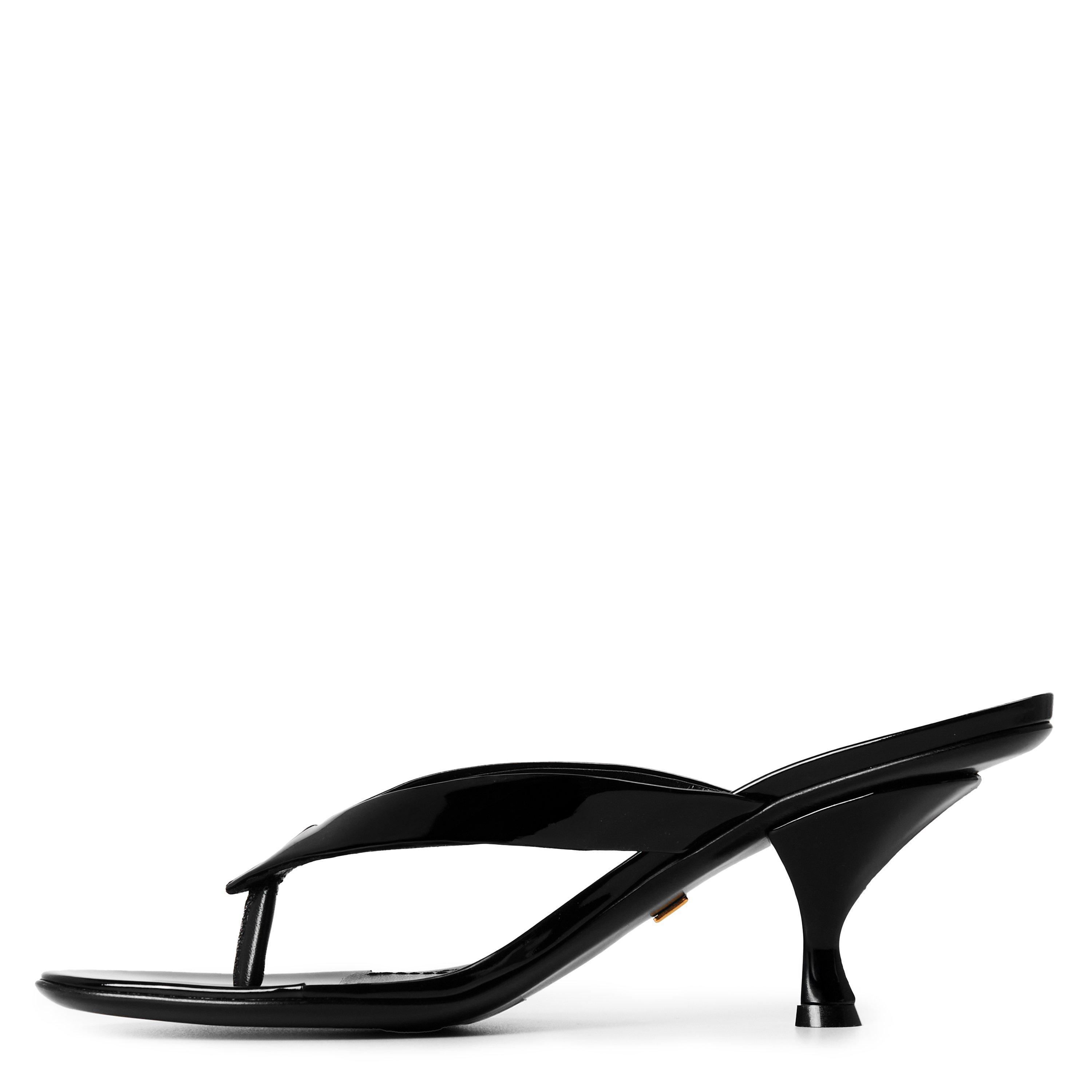 Nero - Dolce and Gabbana - DG Thong Heeled Mule Ld64 - 2
