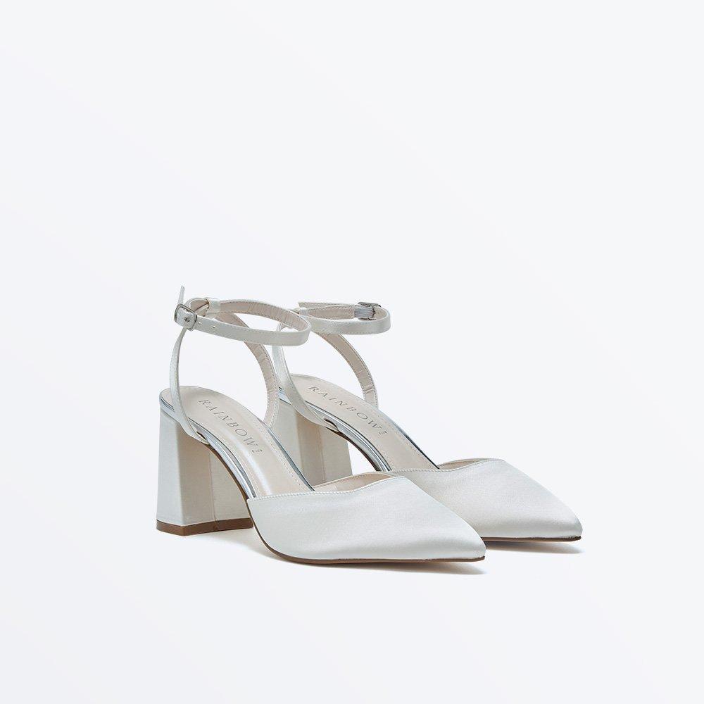 Ivory - Rainbow - Women's Block Court Shoes - 2