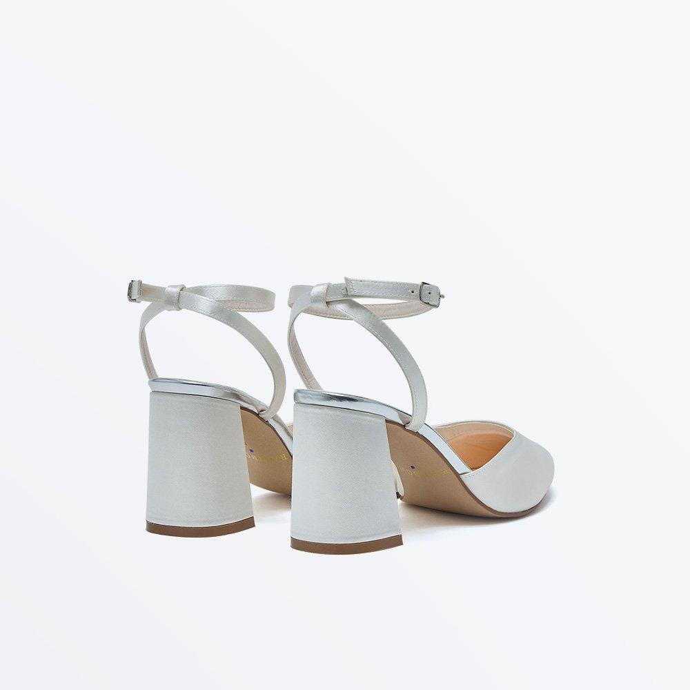 Ivory - Rainbow - Women's Block Court Shoes - 3