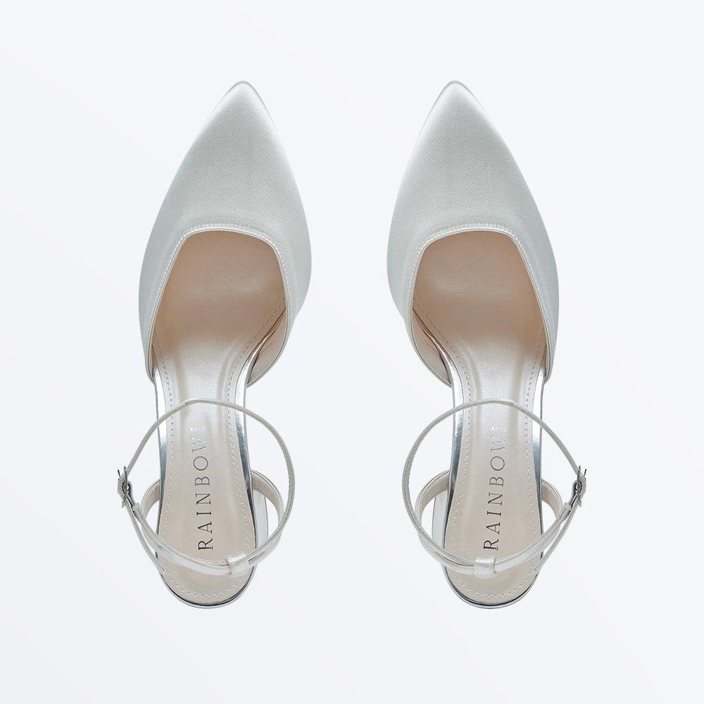 Ivory - Rainbow - Women's Block Court Shoes - 4