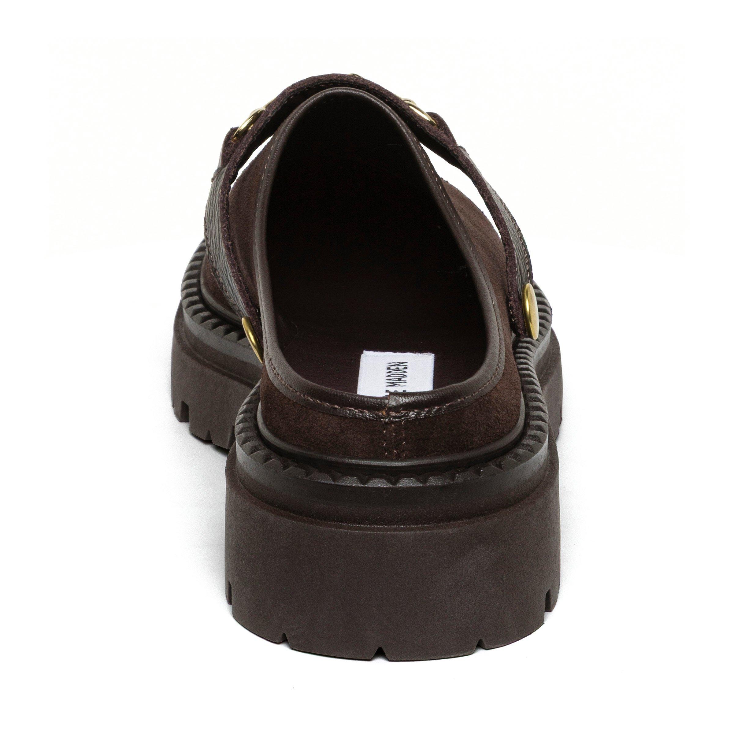 Chocolate Brown - Steve Madden - Women's Karina Clog - 4