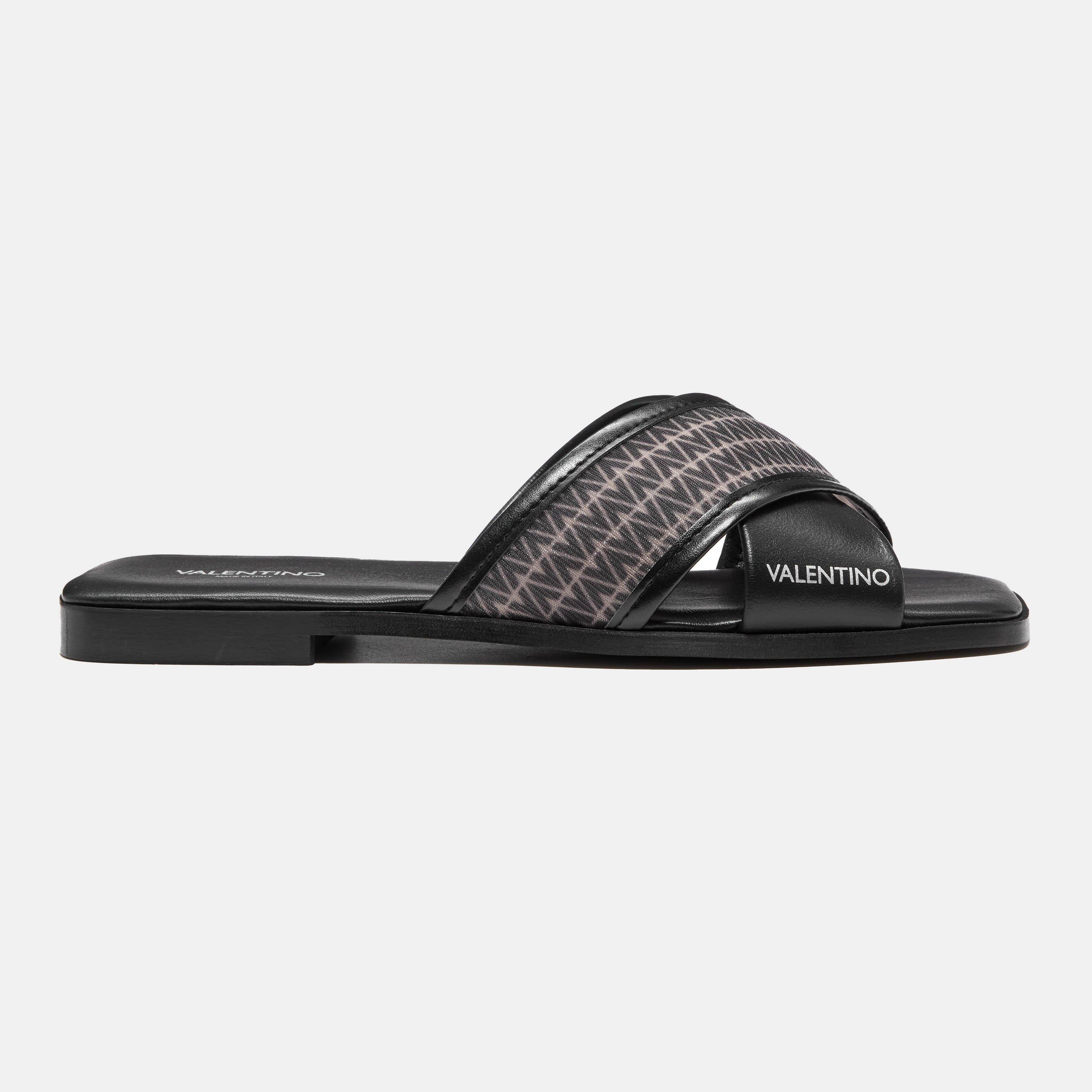 Valentino Women's Flat Mules - Black - Size 6 (39)