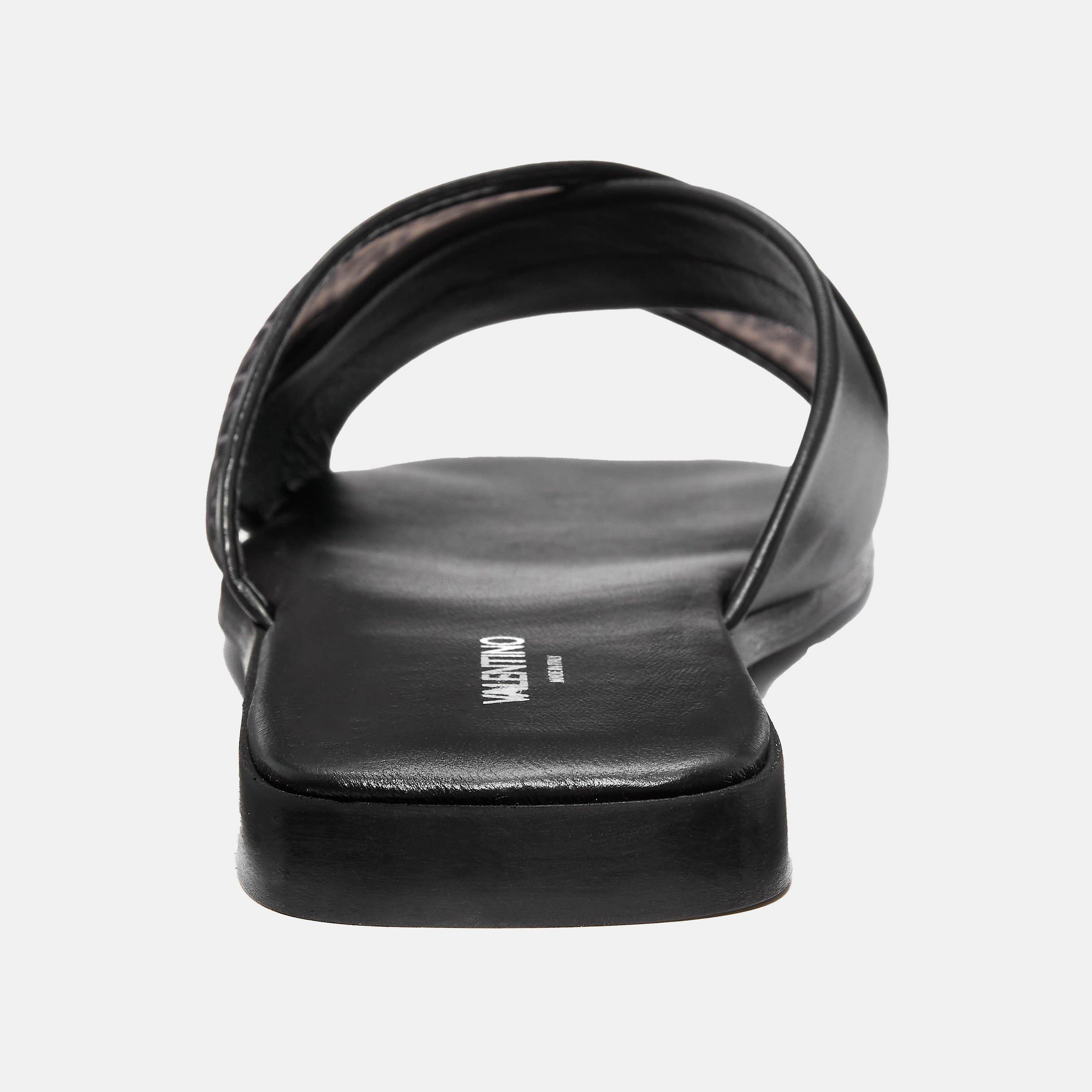 Black - Valentino - Women's Flat Mules - 3