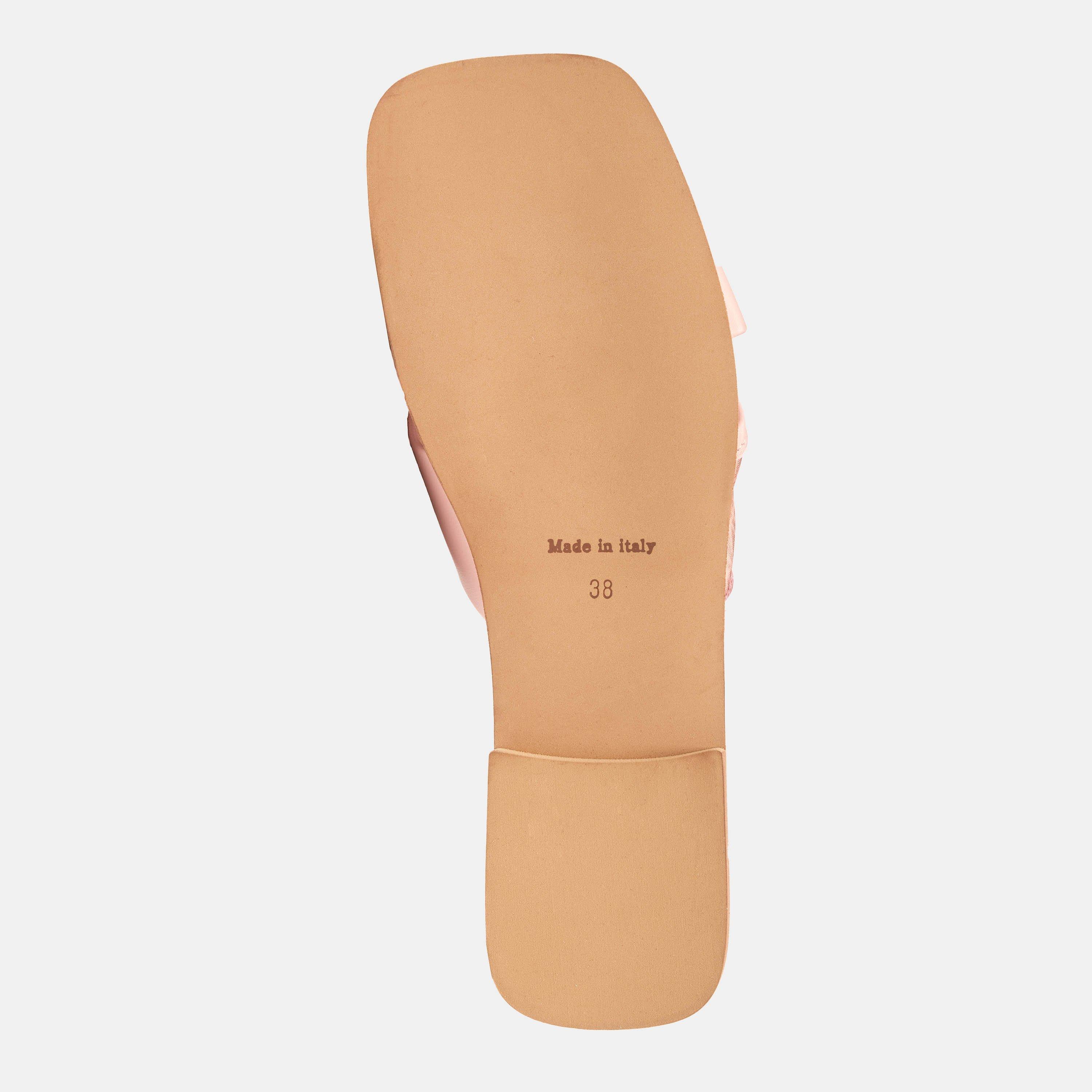 Nude - Valentino - Women's Flat Mules - 6