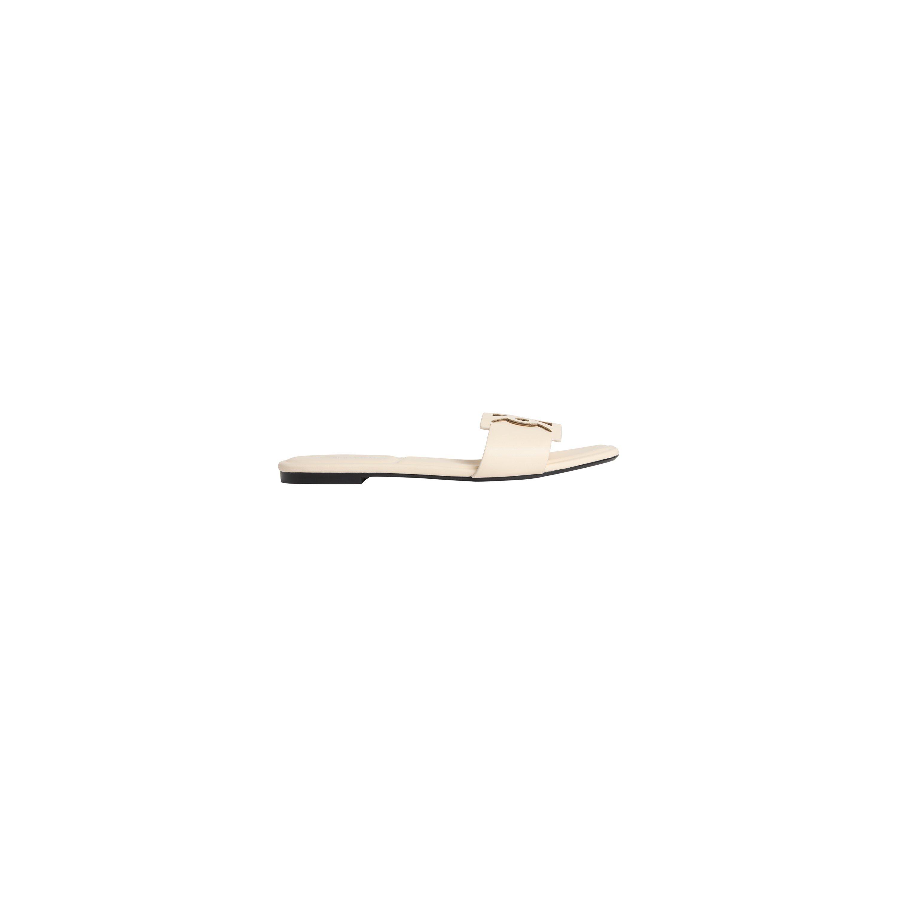 Calvin Klein Women's Flat Sandals - Light Cashew - 7 (41)