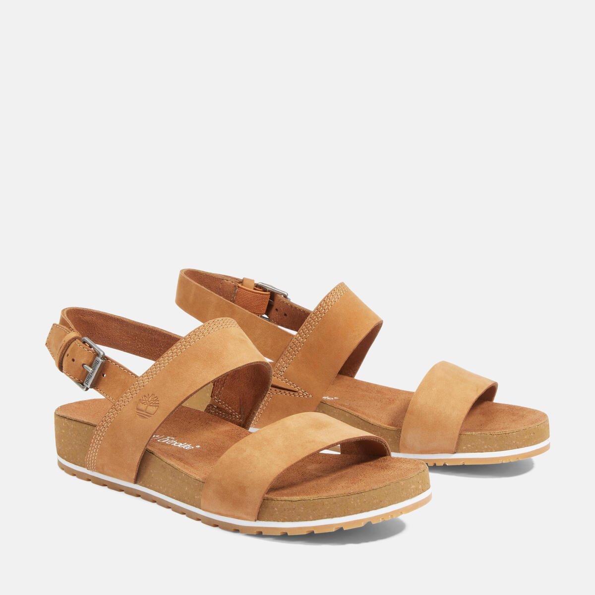 Saddle - Timberland - Women's Malibu Waves Backstrap Flat Sandal - 4